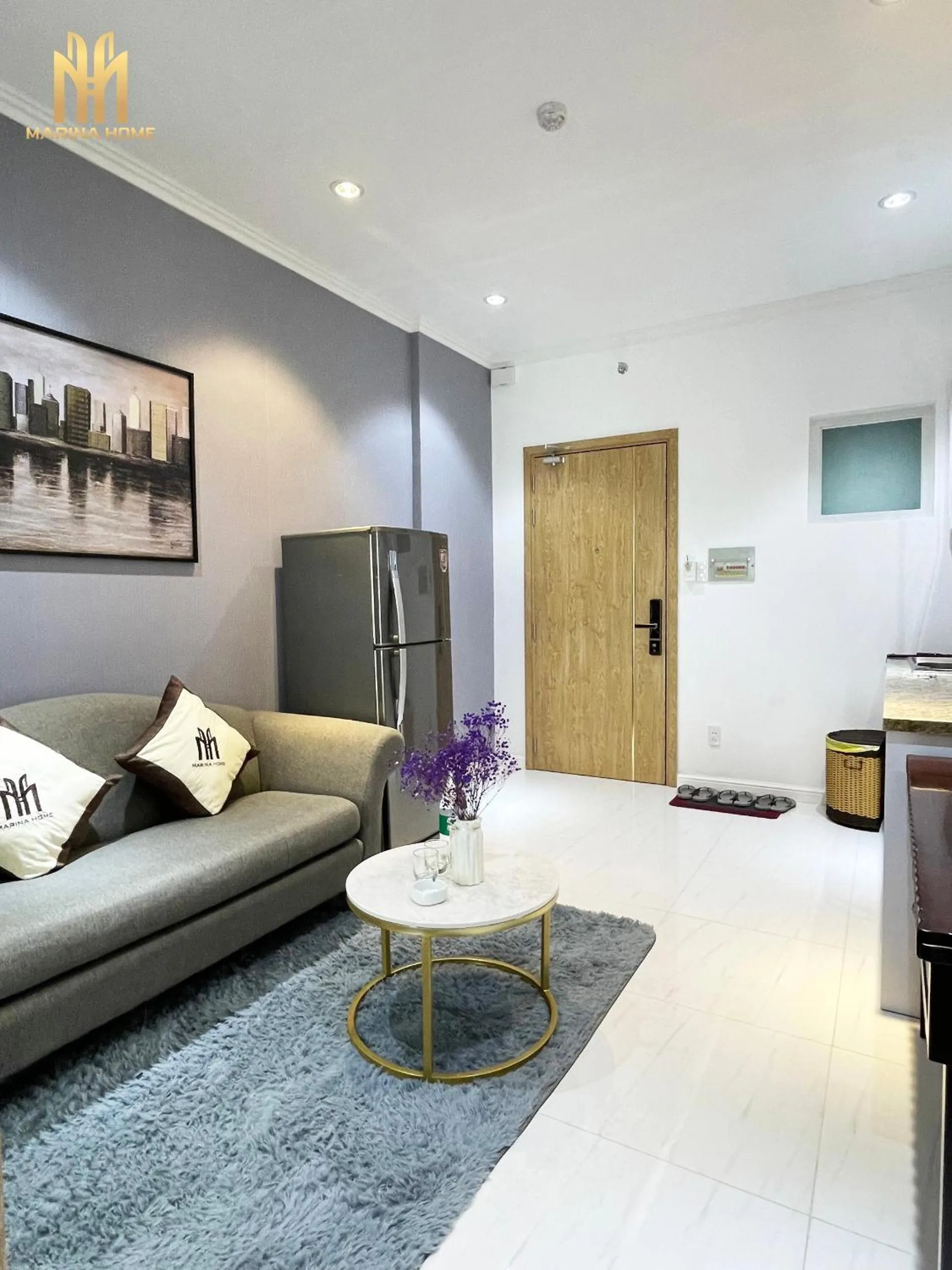 Living room in Căn hộ Khách sạn cao cấp Marina Long Xuyên