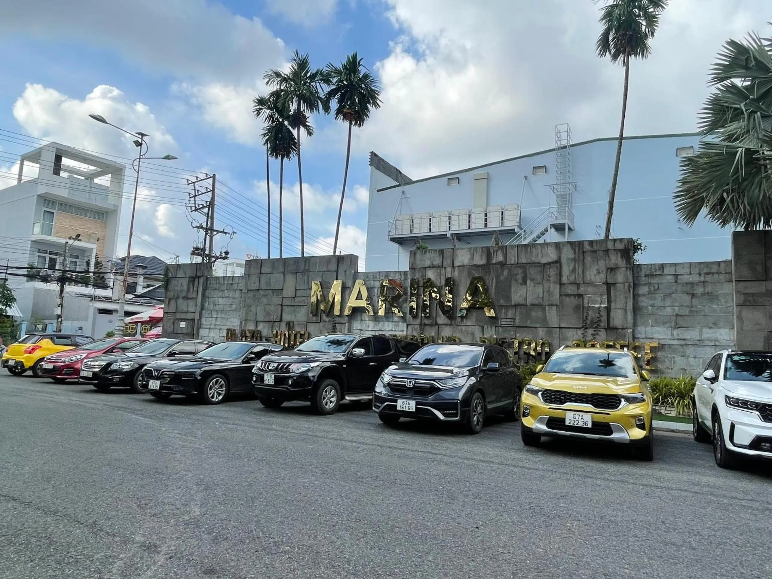 Parking in Căn hộ Khách sạn cao cấp Marina Long Xuyên