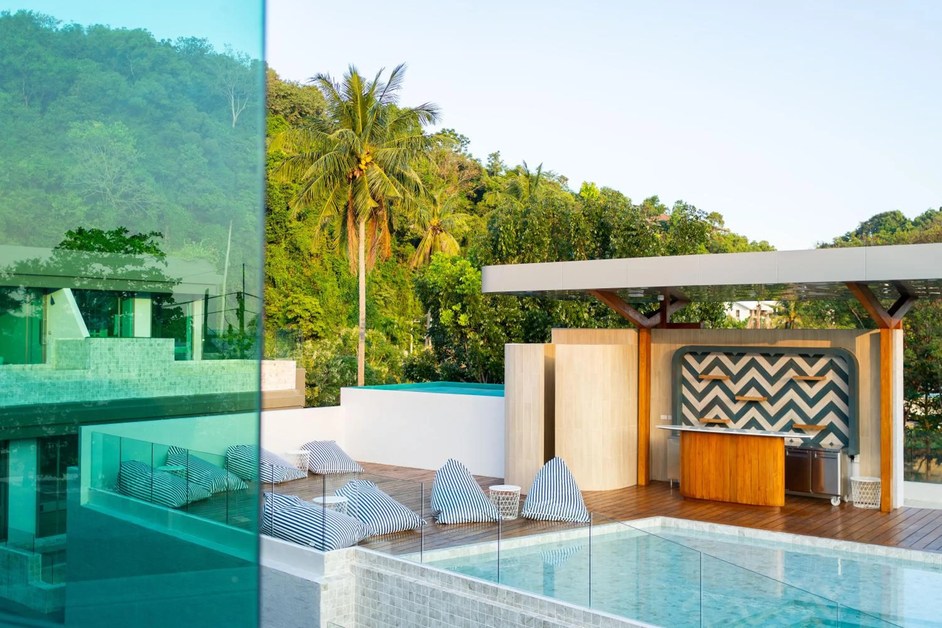 Balcony/Terrace in Panwaburi Beachfront Resort - SHA Extra Plus