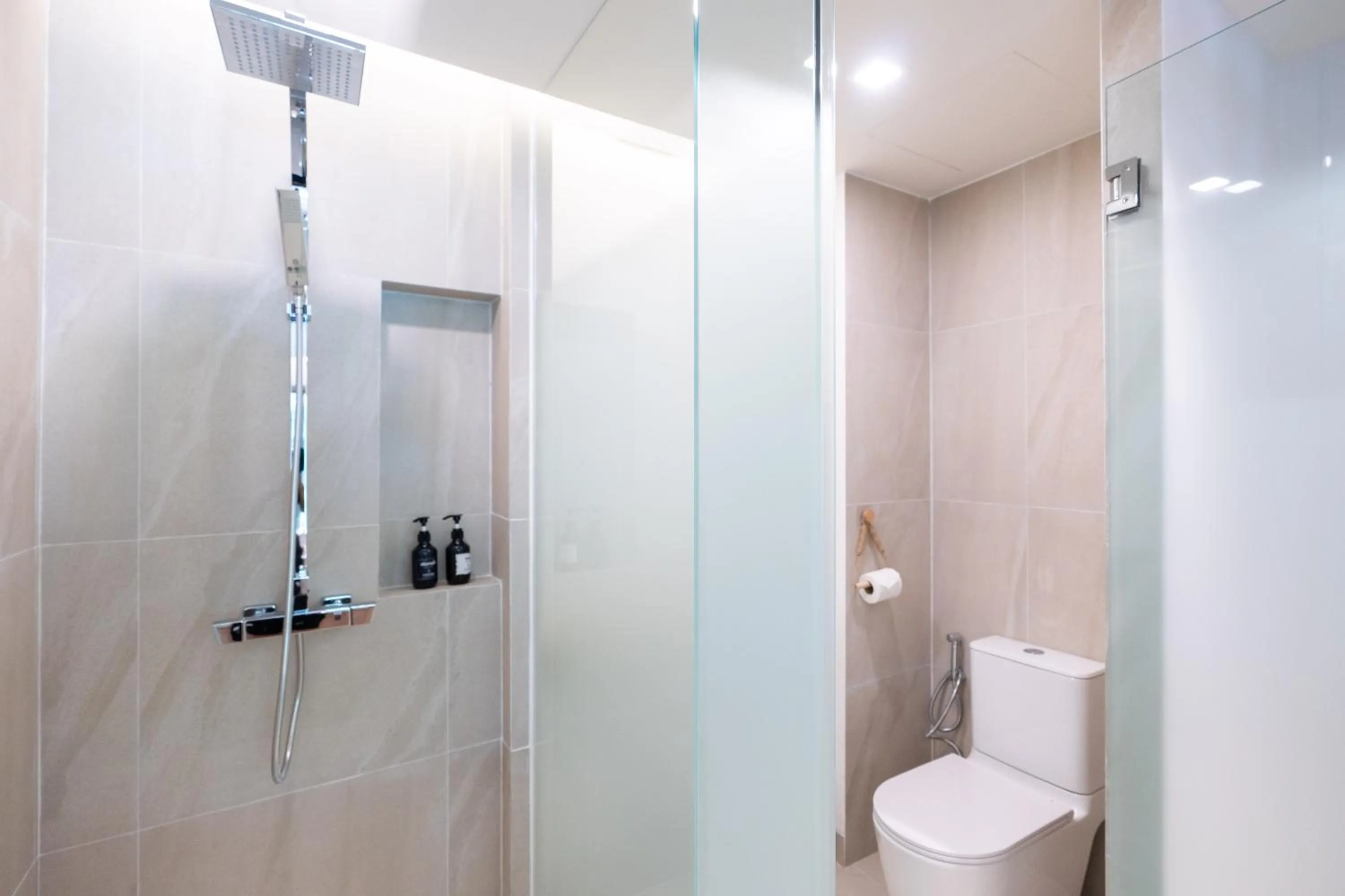 Bathroom in Panwaburi Beachfront Resort - SHA Extra Plus