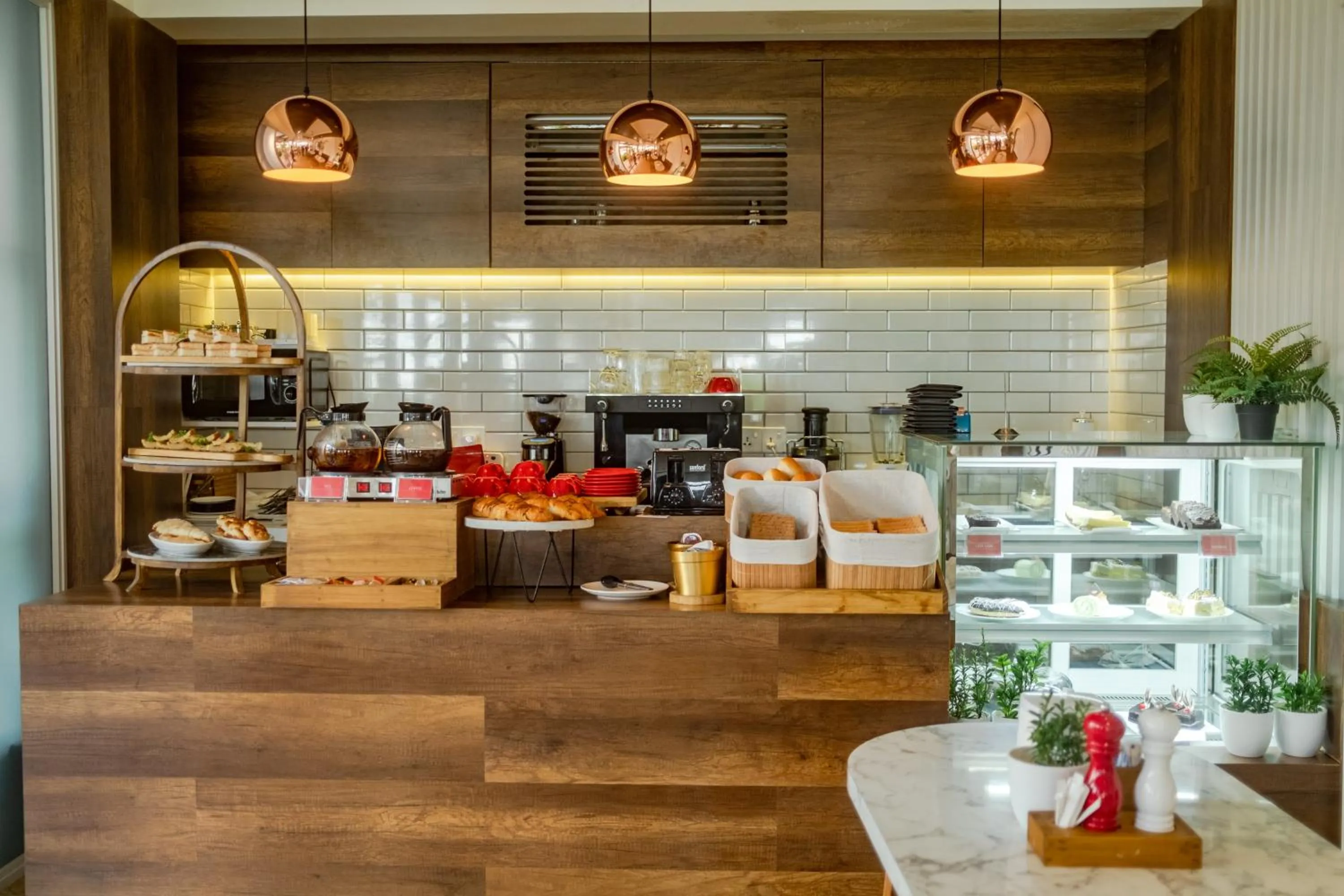 Buffet breakfast in Amber Beach Hotel at Hulhumale