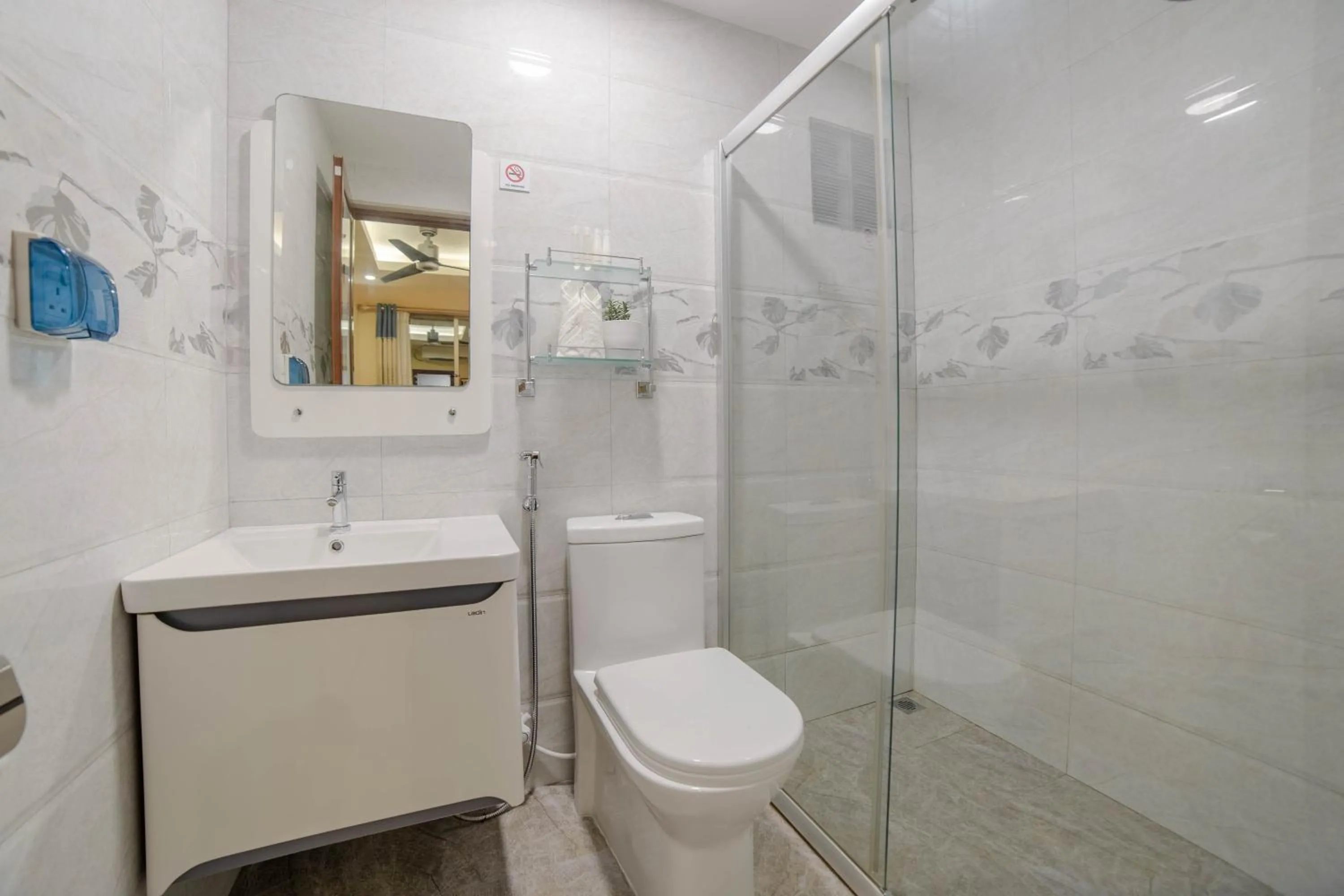 Toilet in Amber Beach Hotel at Hulhumale