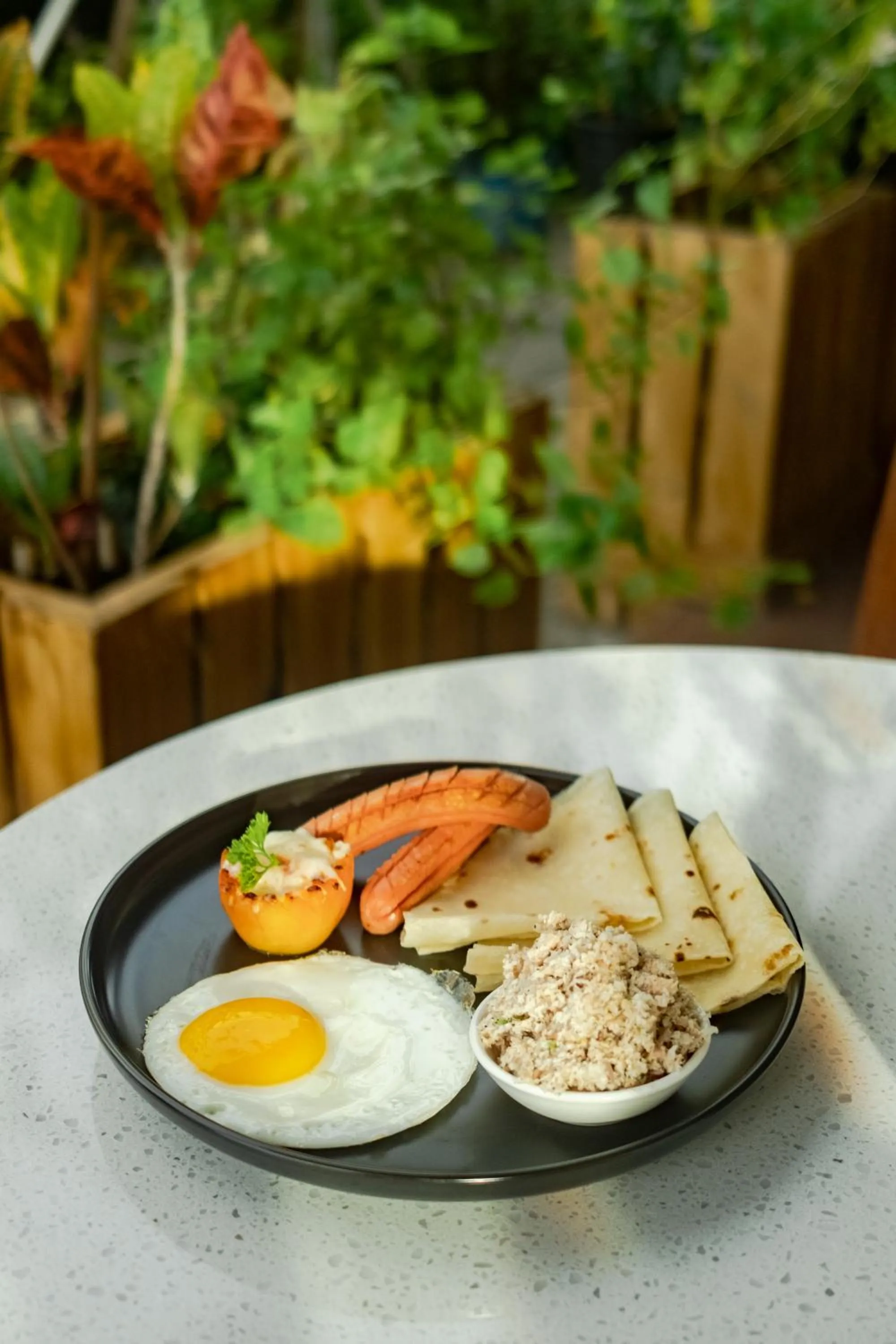 Buffet breakfast in Amber Beach Hotel at Hulhumale