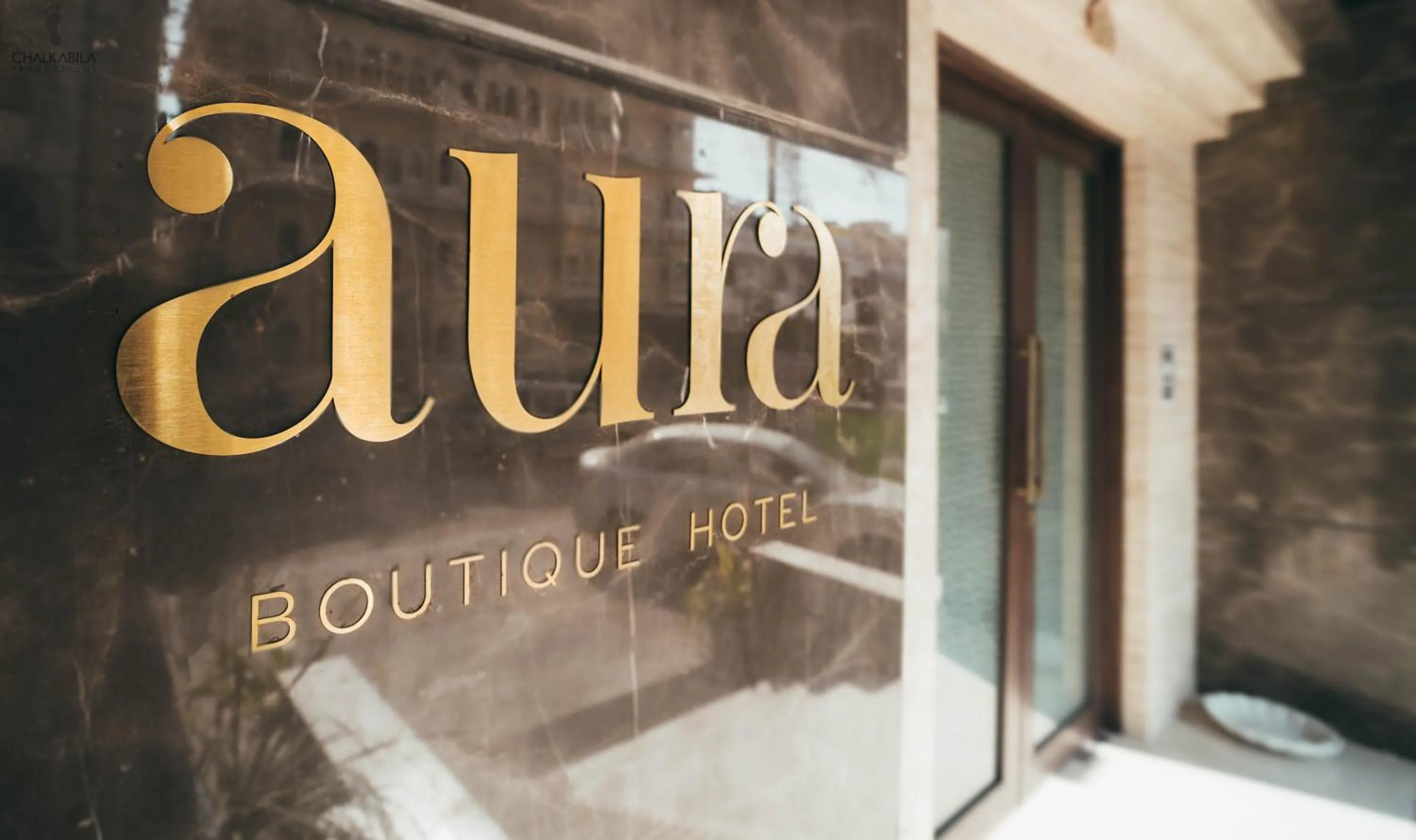 Property logo or sign in Aura Boutique Hotel