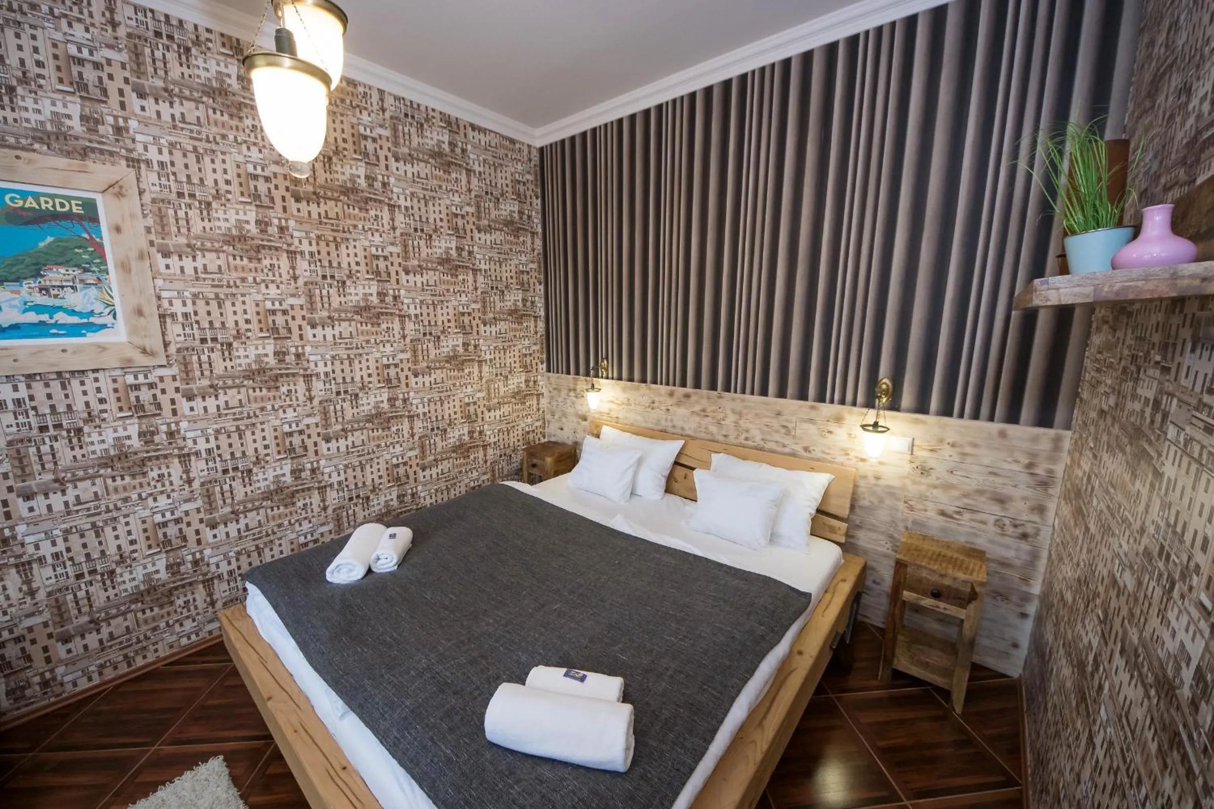 Bedroom, Bed in Platan Garden Rooms & Restaurant