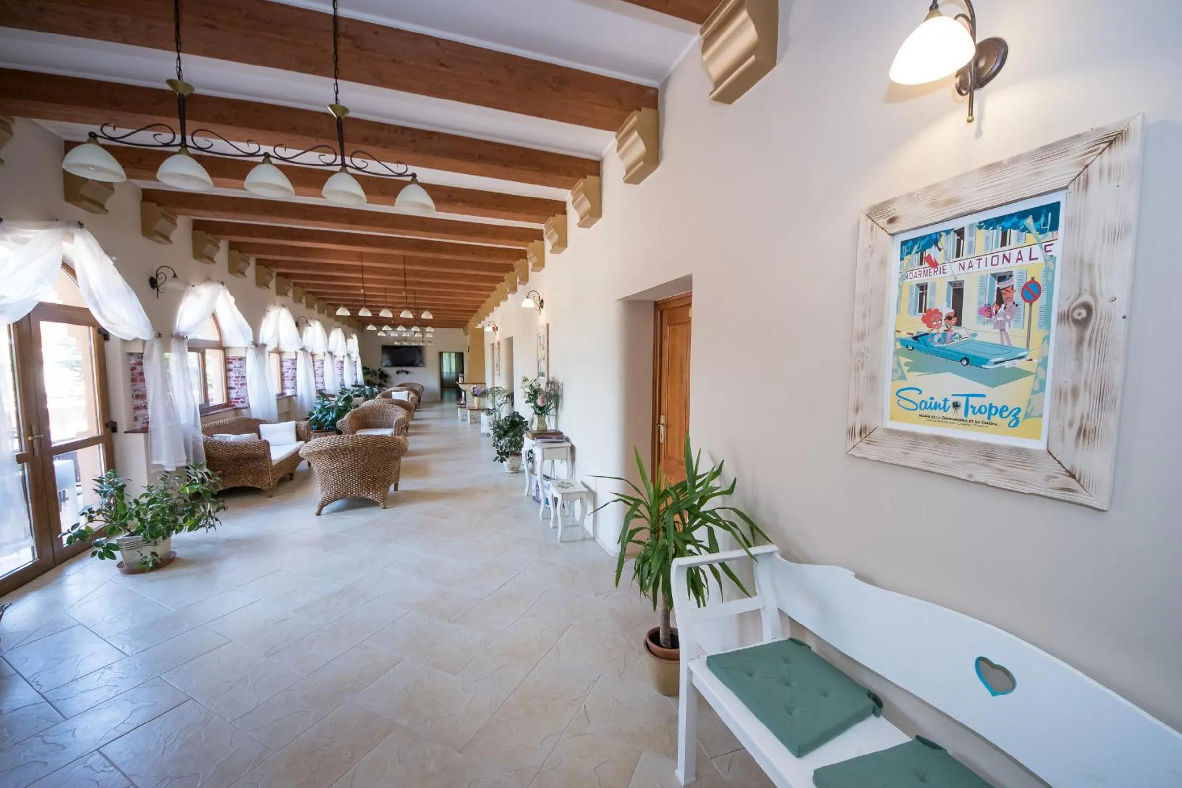 Floor plan in Platan Garden Rooms & Restaurant