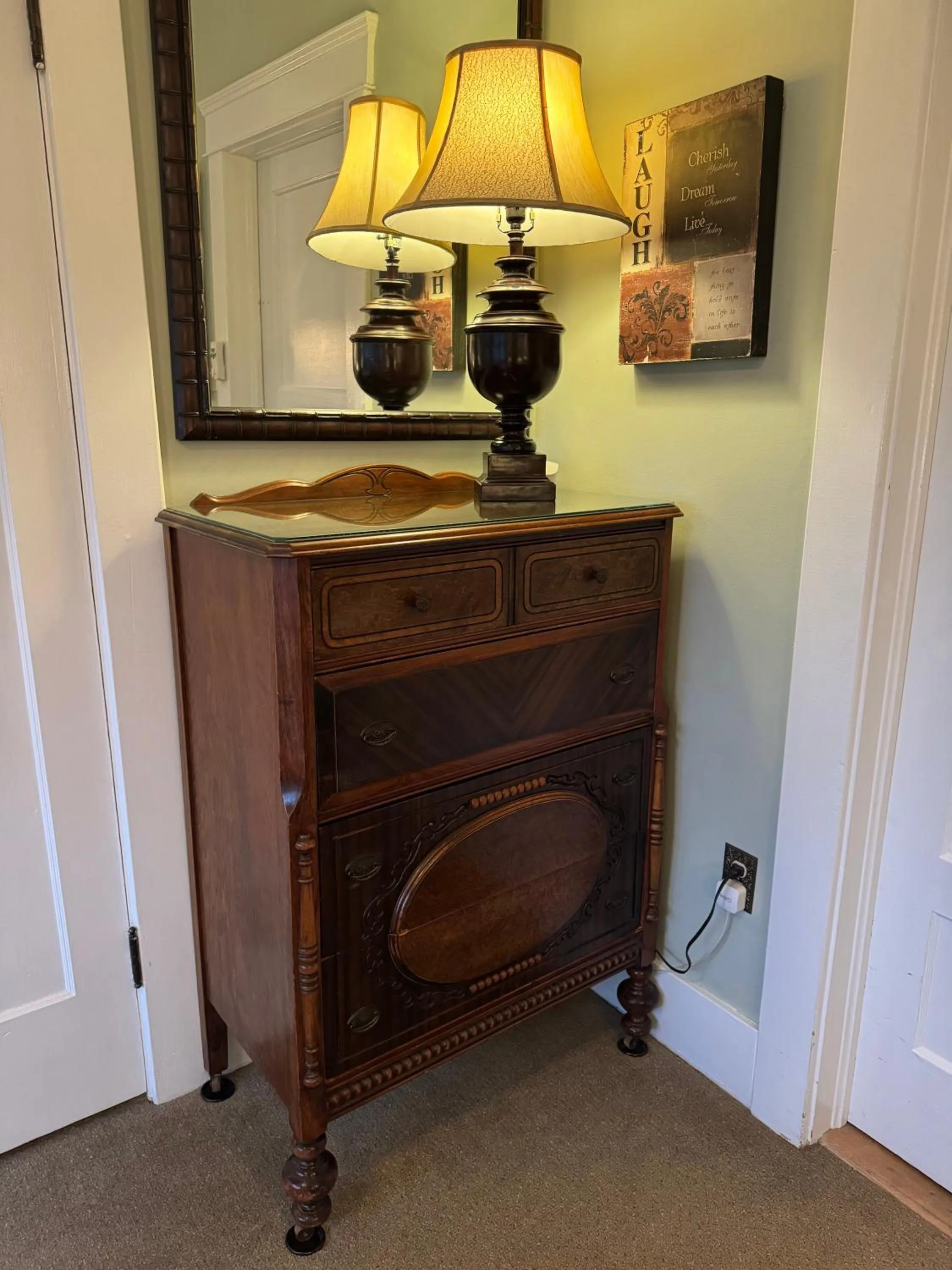 wardrobe in Bayberry Inn B&B and Oregon Wellness Retreat