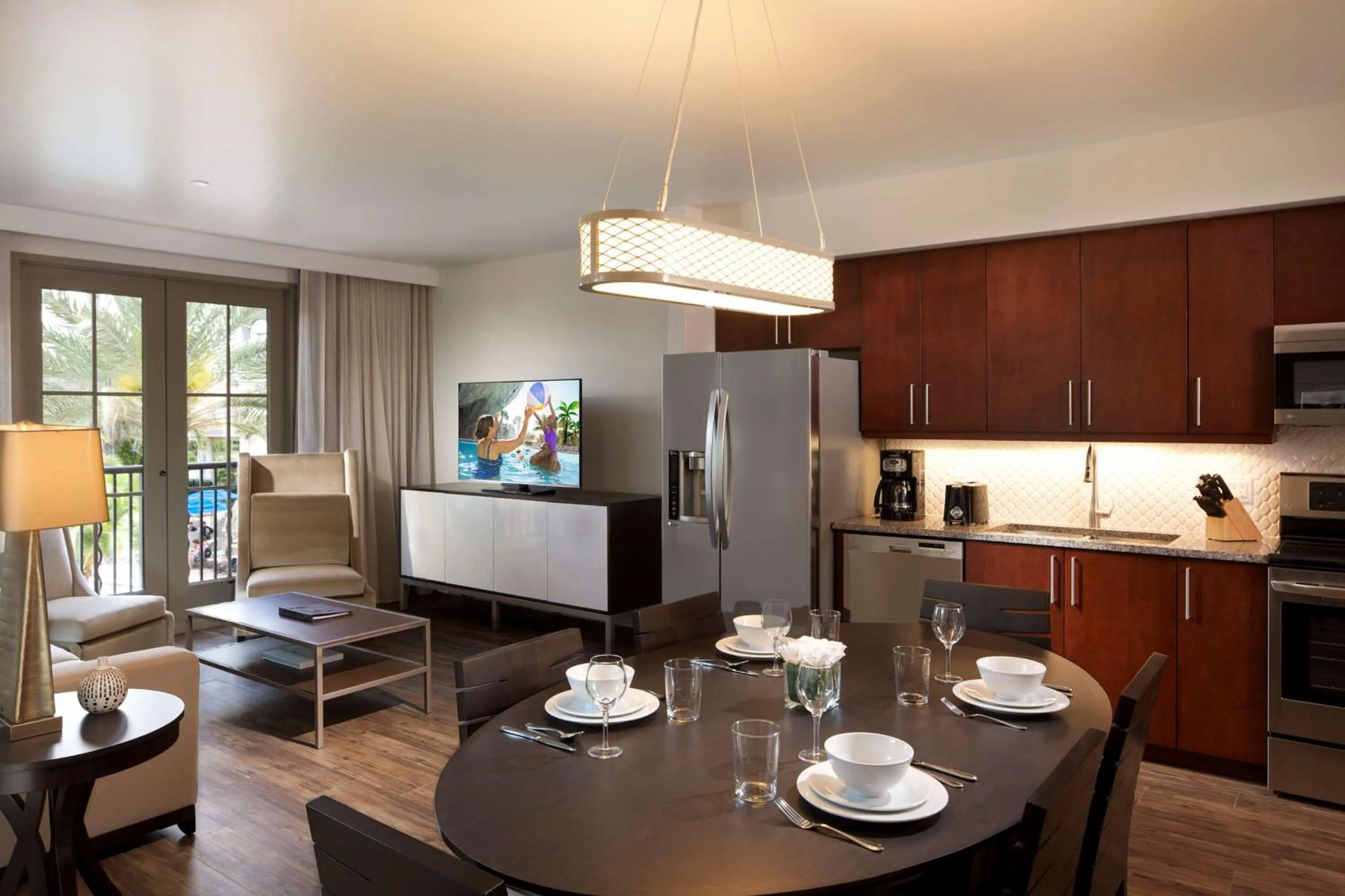 Bed in Hilton Grand Vacations Club Las Palmeras Orlando