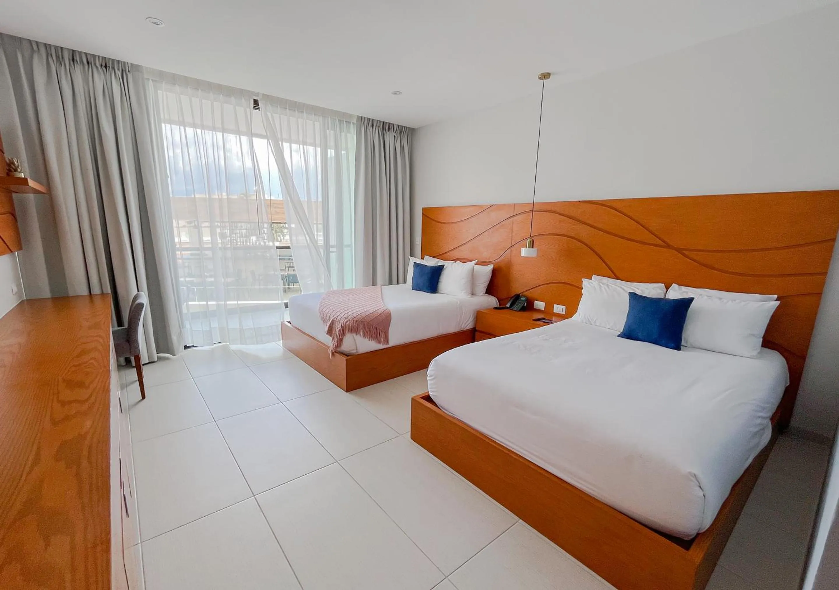 Photo of the whole room, Bed in Hotel Puerto Libre