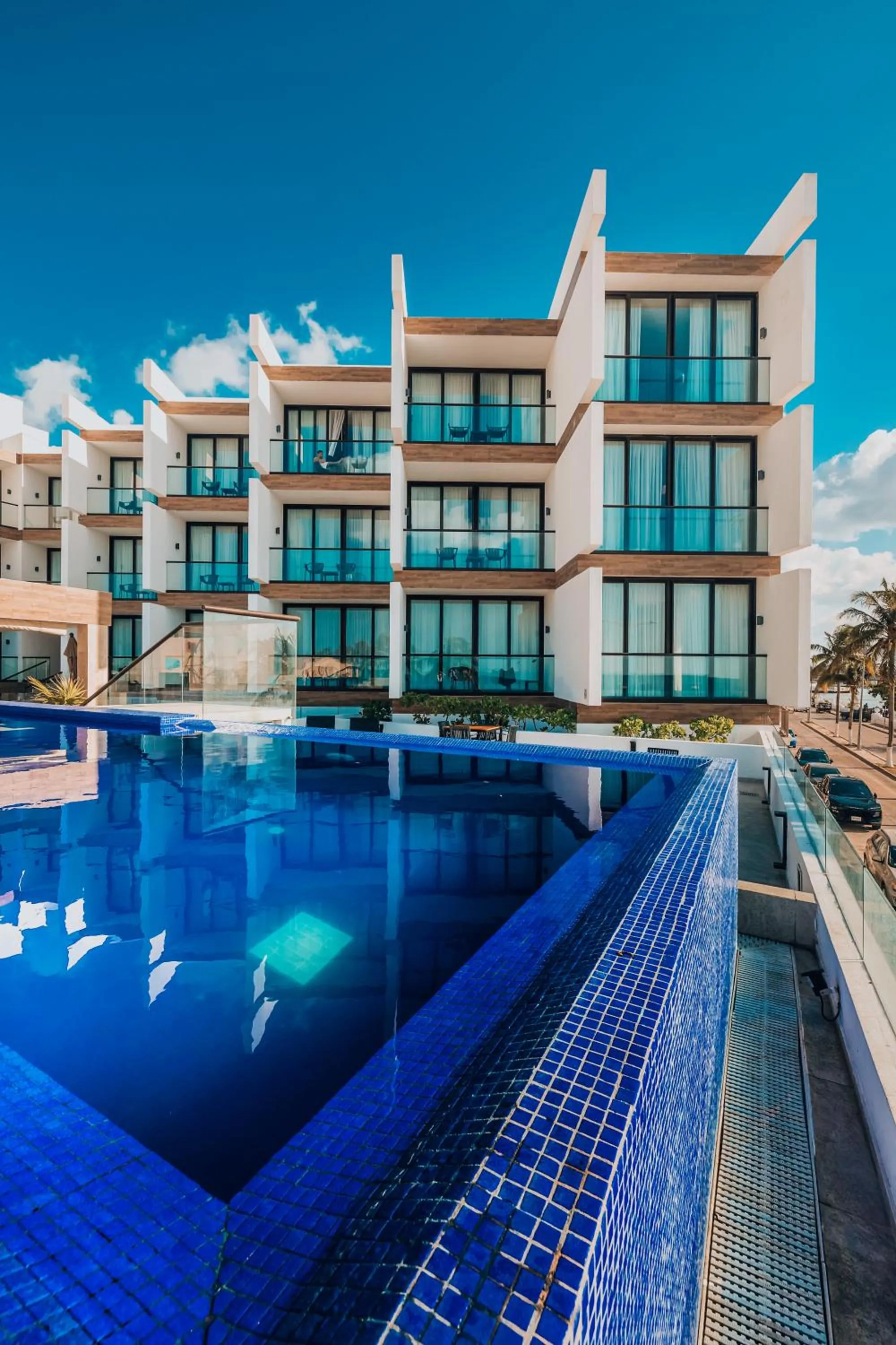 Swimming pool in Hotel Puerto Libre