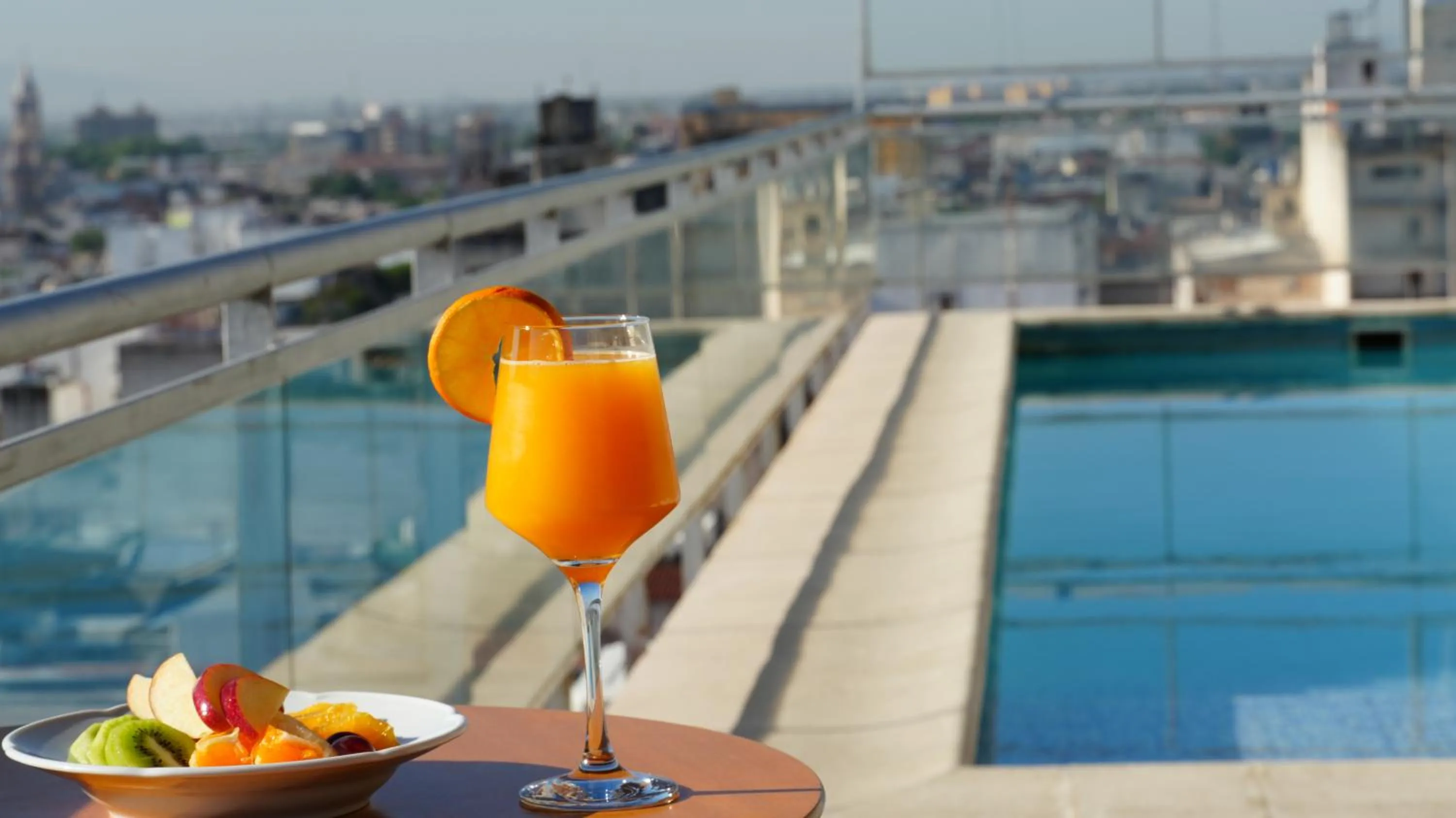 Swimming pool in Design Suites Salta