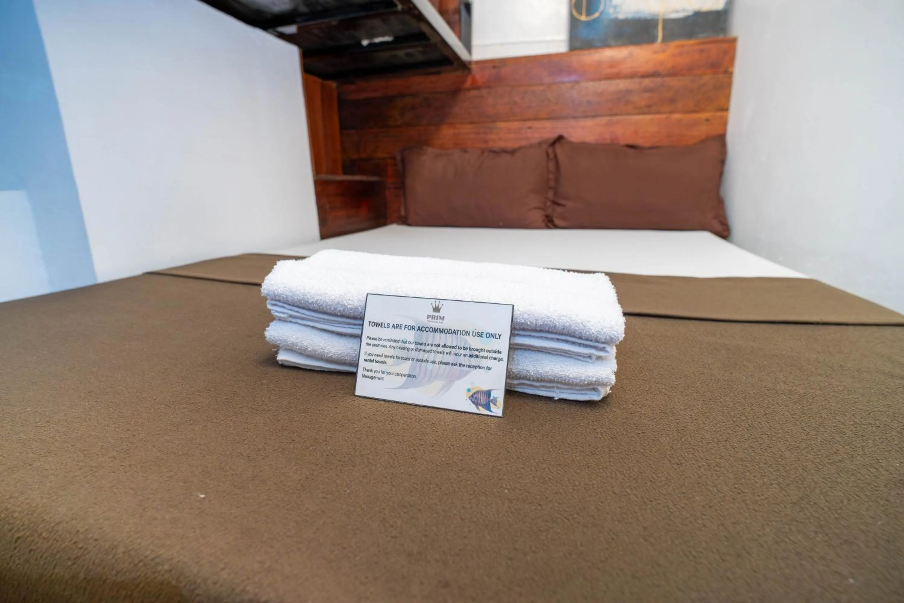 Bed in Prim Travellers Inn