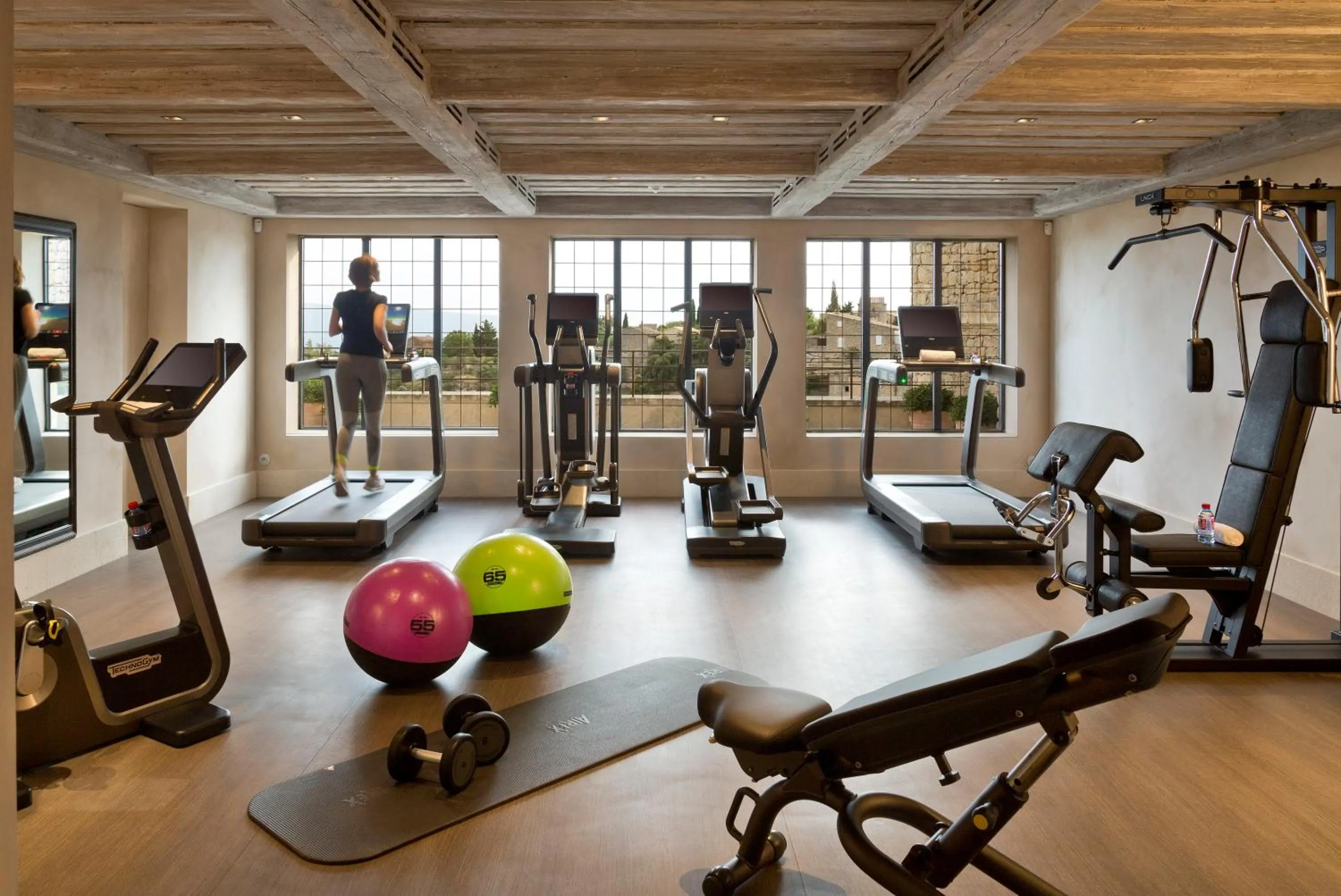 Fitness centre/facilities in Airelles Gordes, La Bastide
