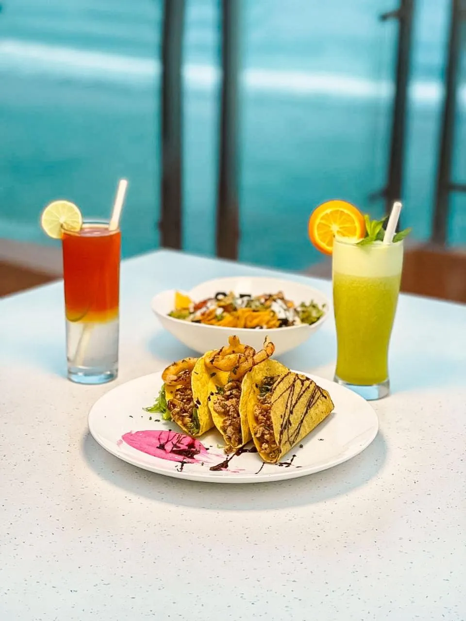 Food and drinks in Acacia Beach Hotel