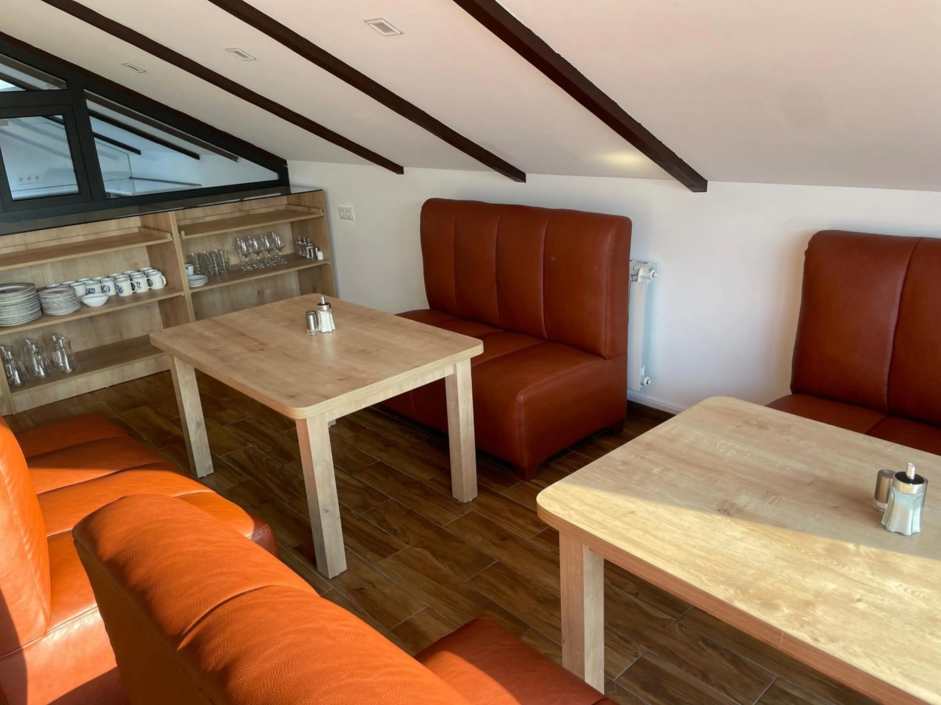 Dining area in Rikhe palace boutique hotel