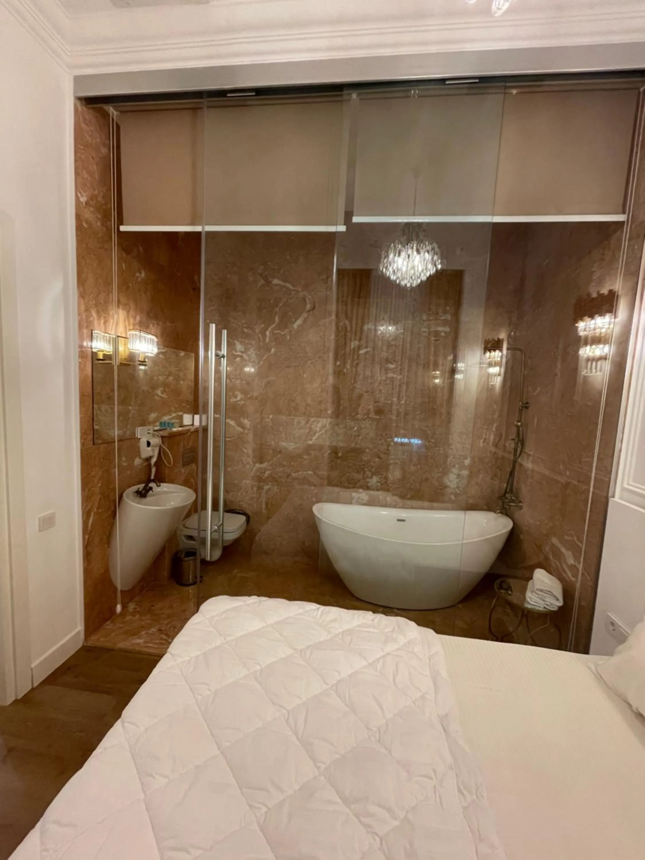 Toilet in Rikhe palace boutique hotel