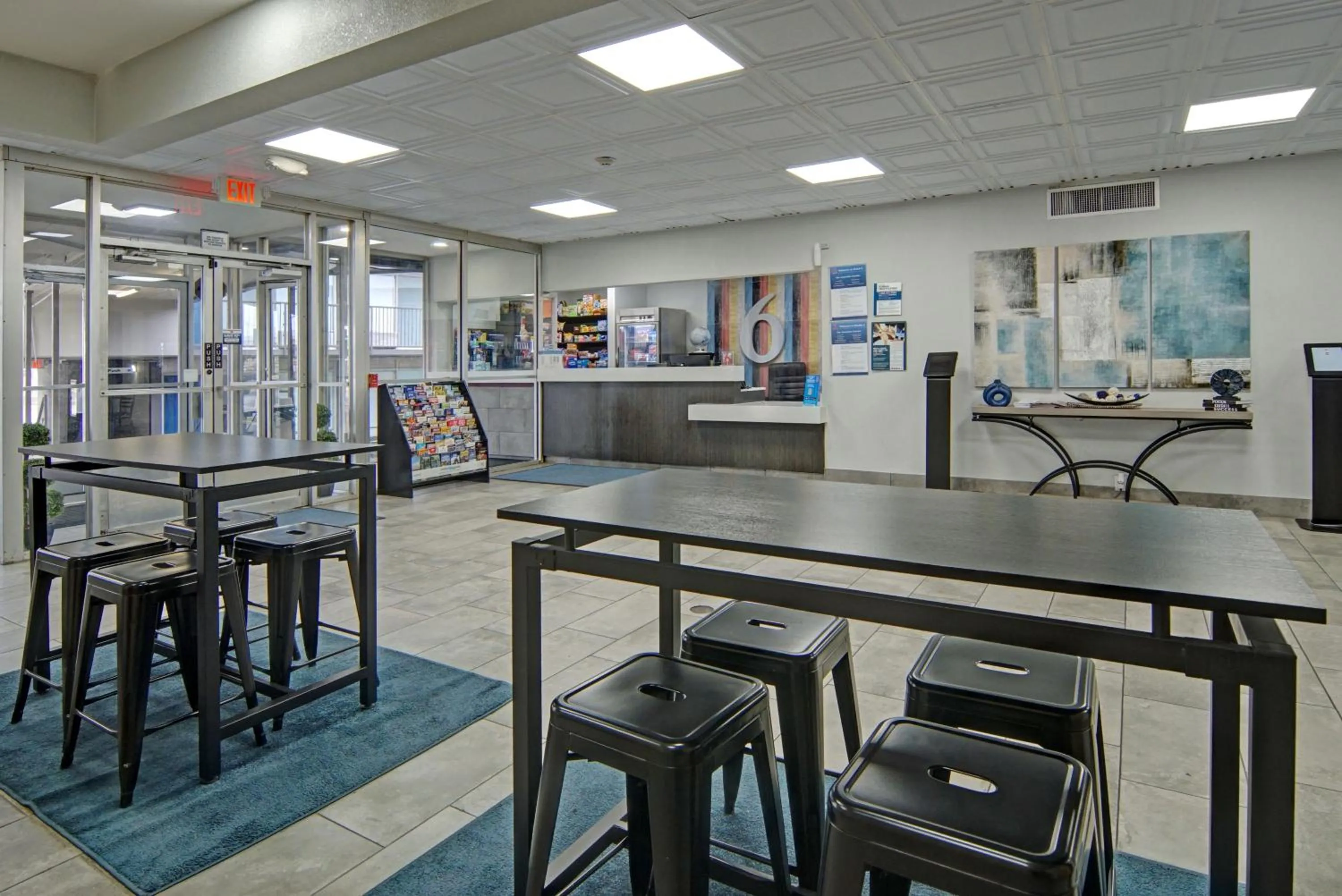 Lobby or reception in Motel 6 Mesquite, TX Town East