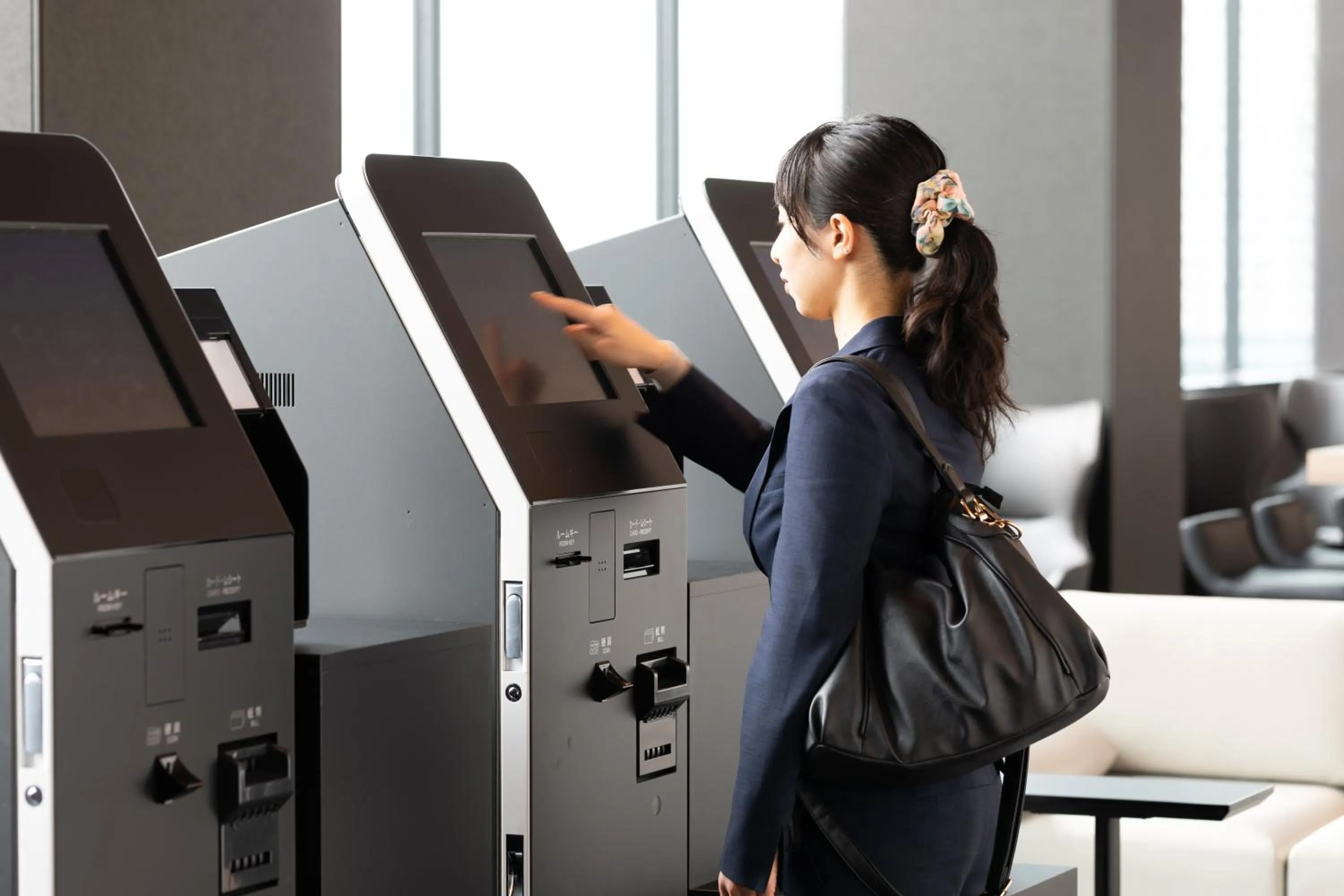Lobby or reception in Yokohama Tokyu REI Hotel