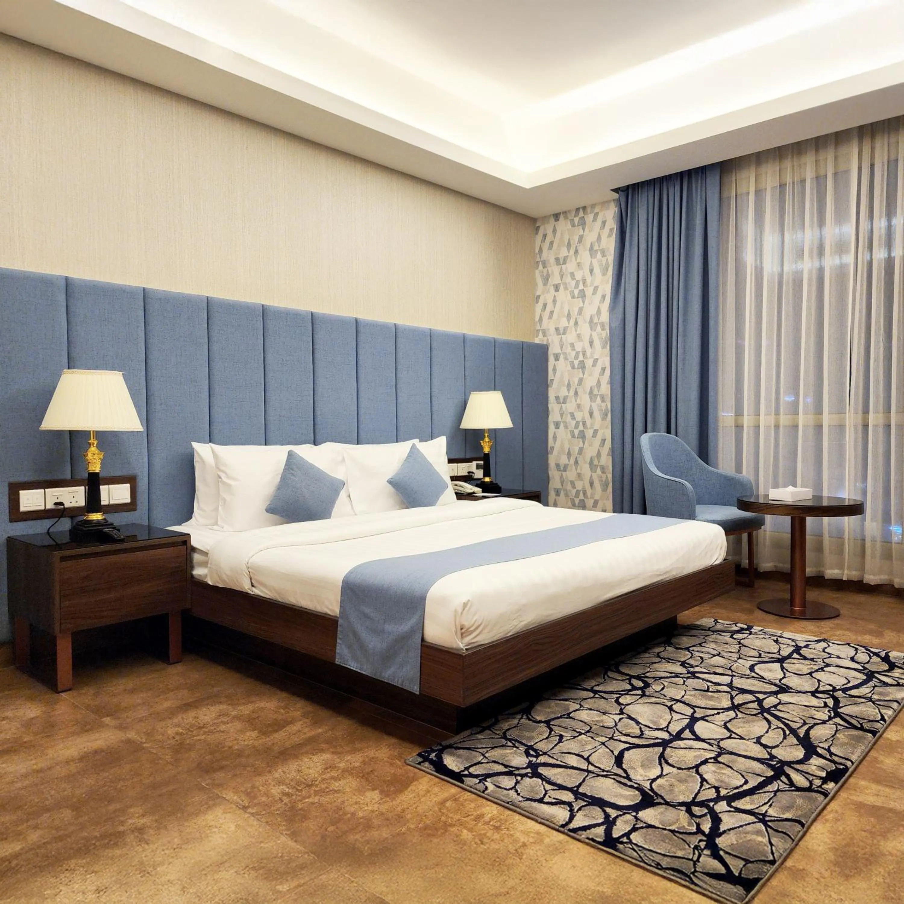 Bedroom, Bed in JUFFAIR BOULEVARD HOTEL & SUITES