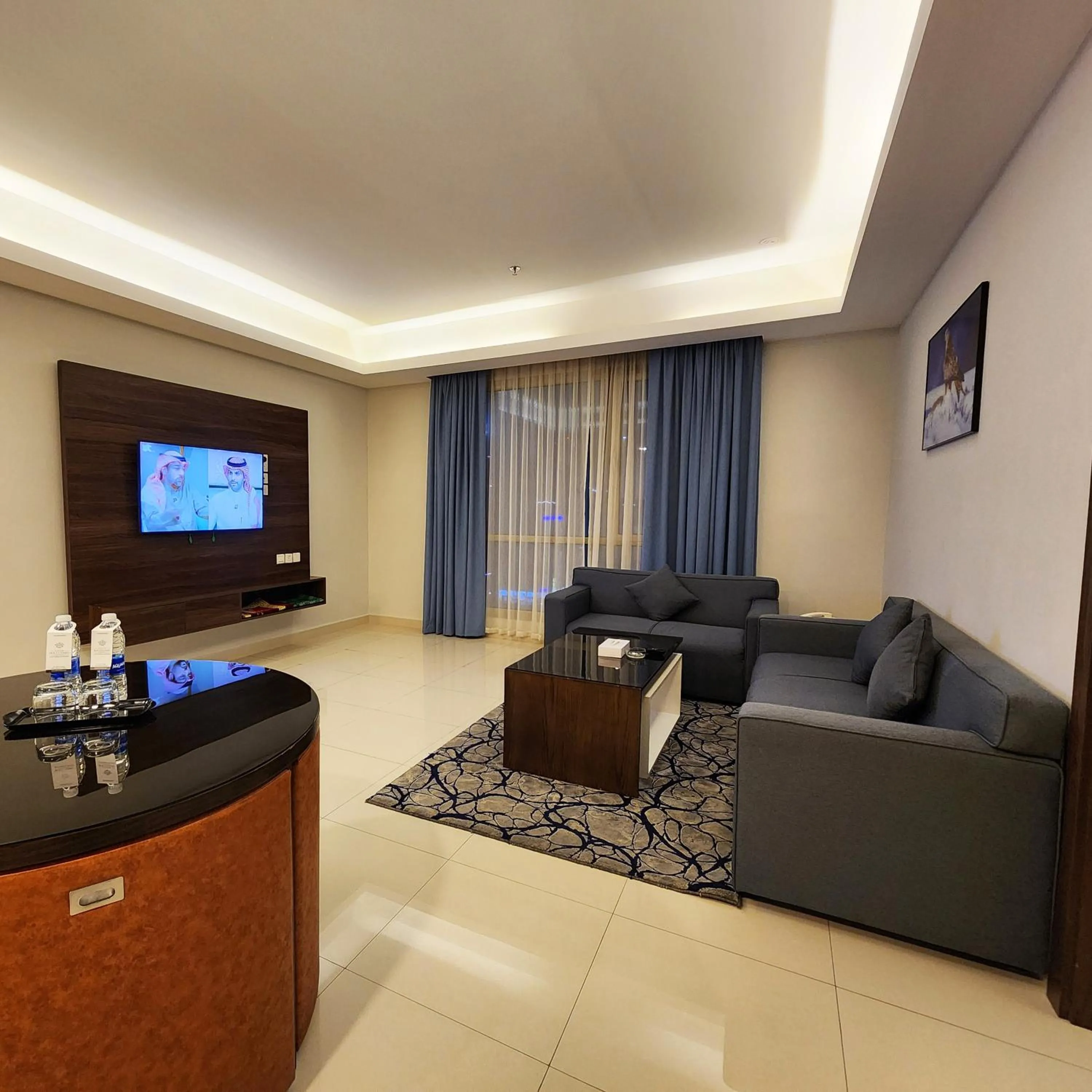 Living room in JUFFAIR BOULEVARD HOTEL & SUITES