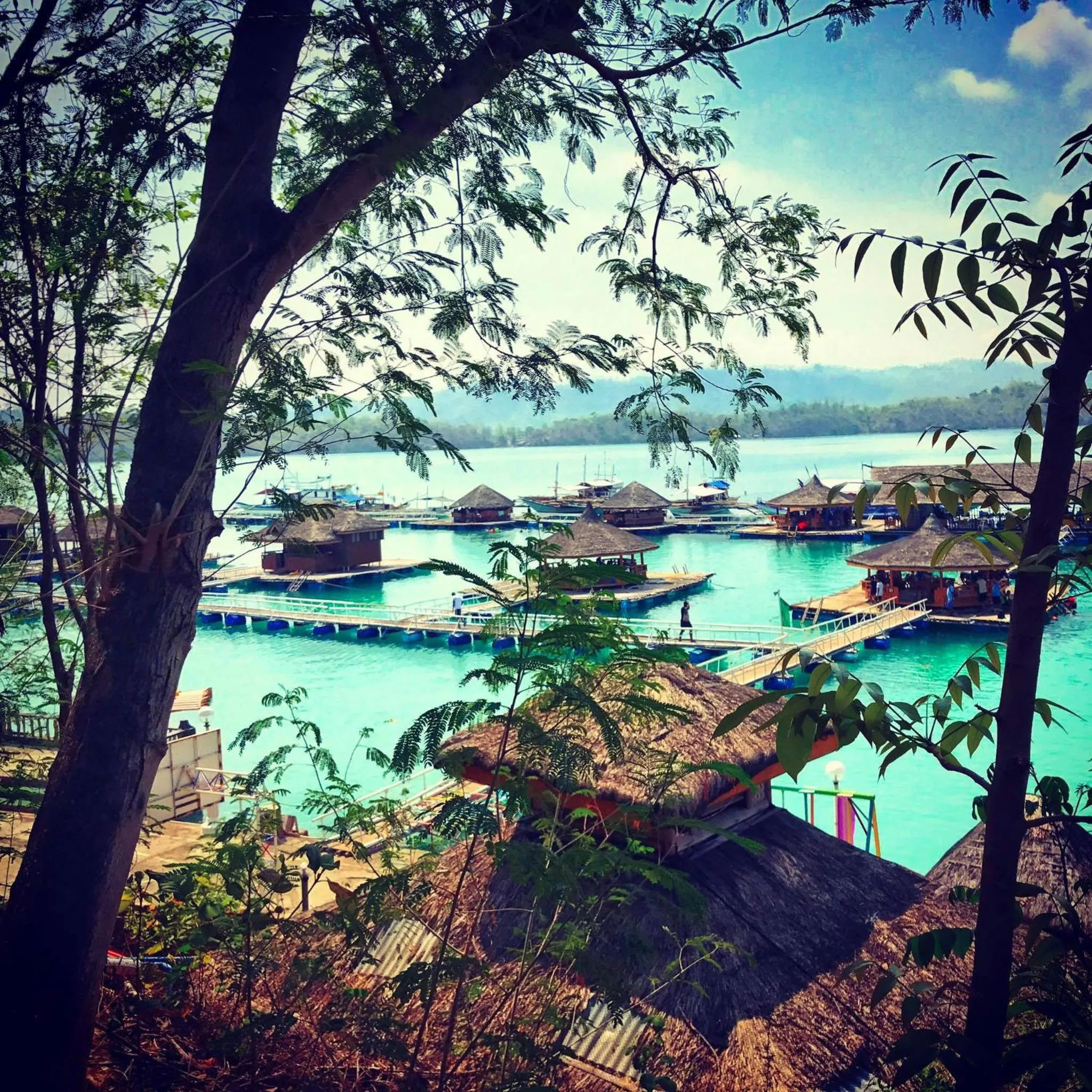 Pool view in Grace Island Resort by Cocotel