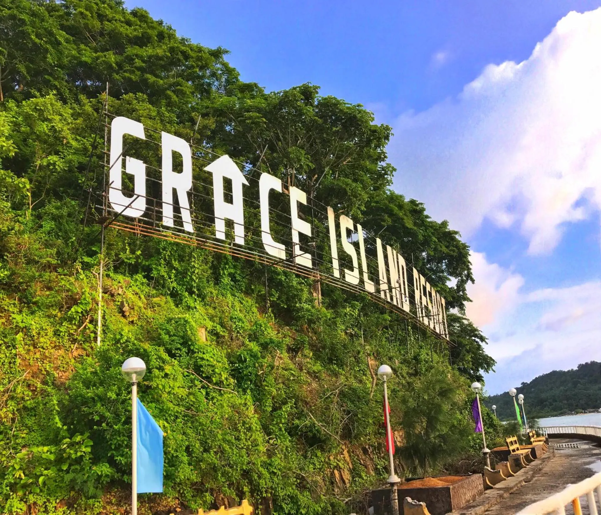 Property building in Grace Island Resort by Cocotel