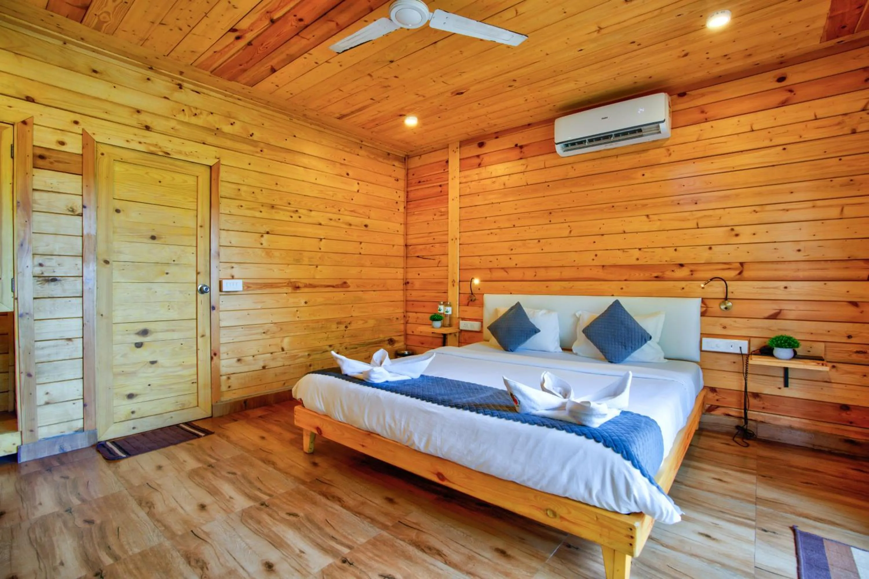 Bed in The Lazy Cabanas