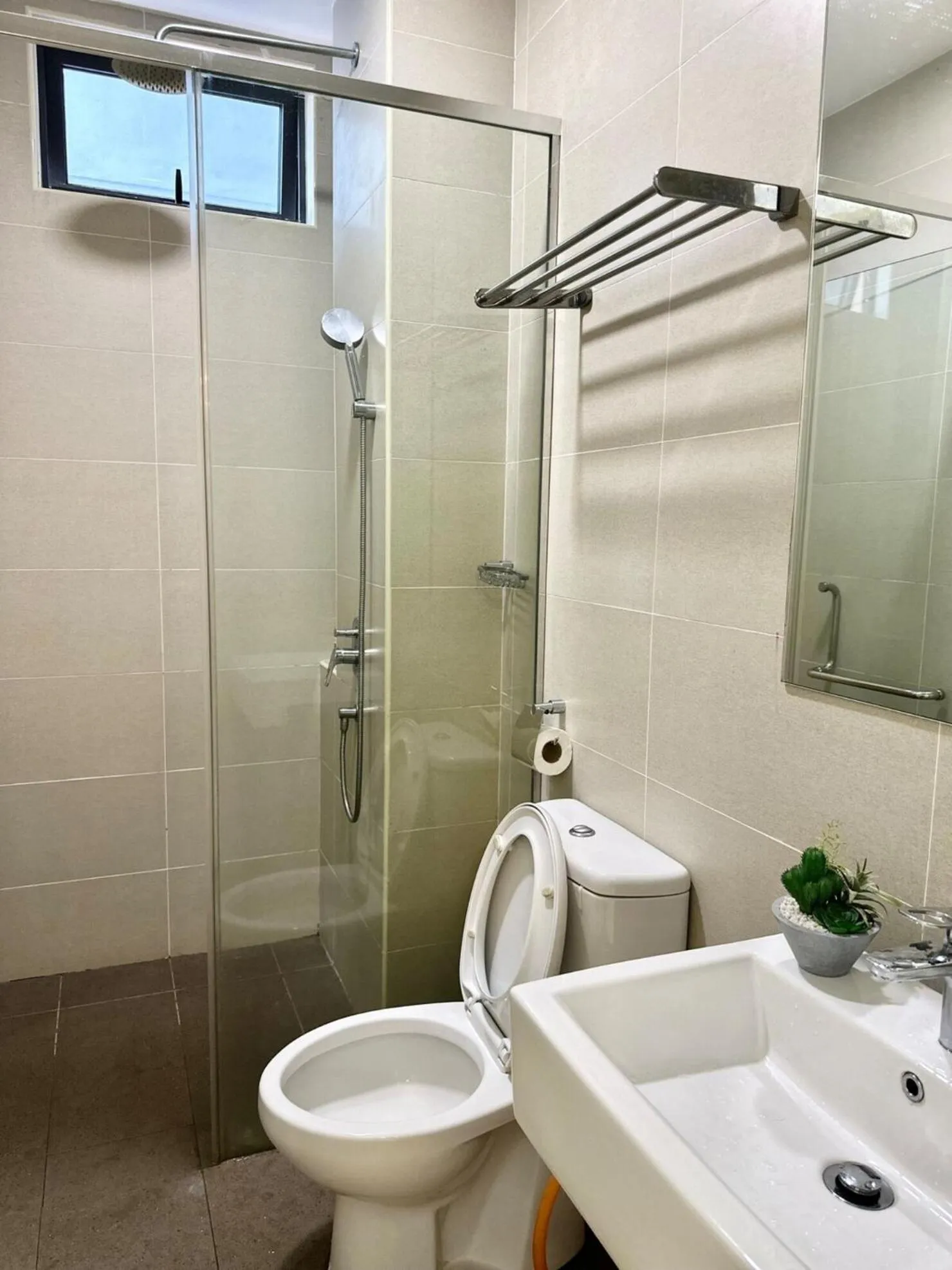 Shower in Atlantis Residences Melaka