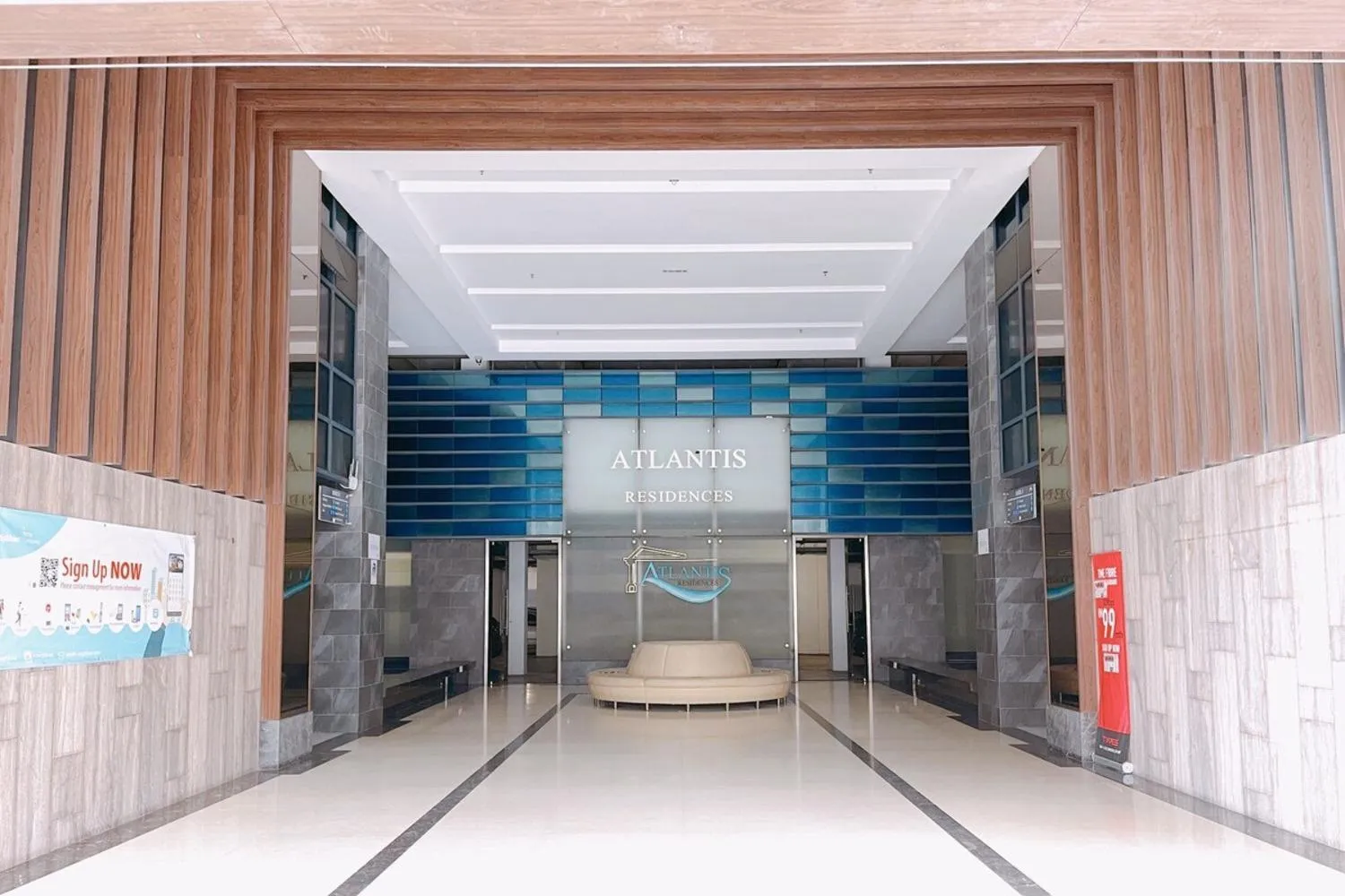 Facade/entrance in Atlantis Residences Melaka