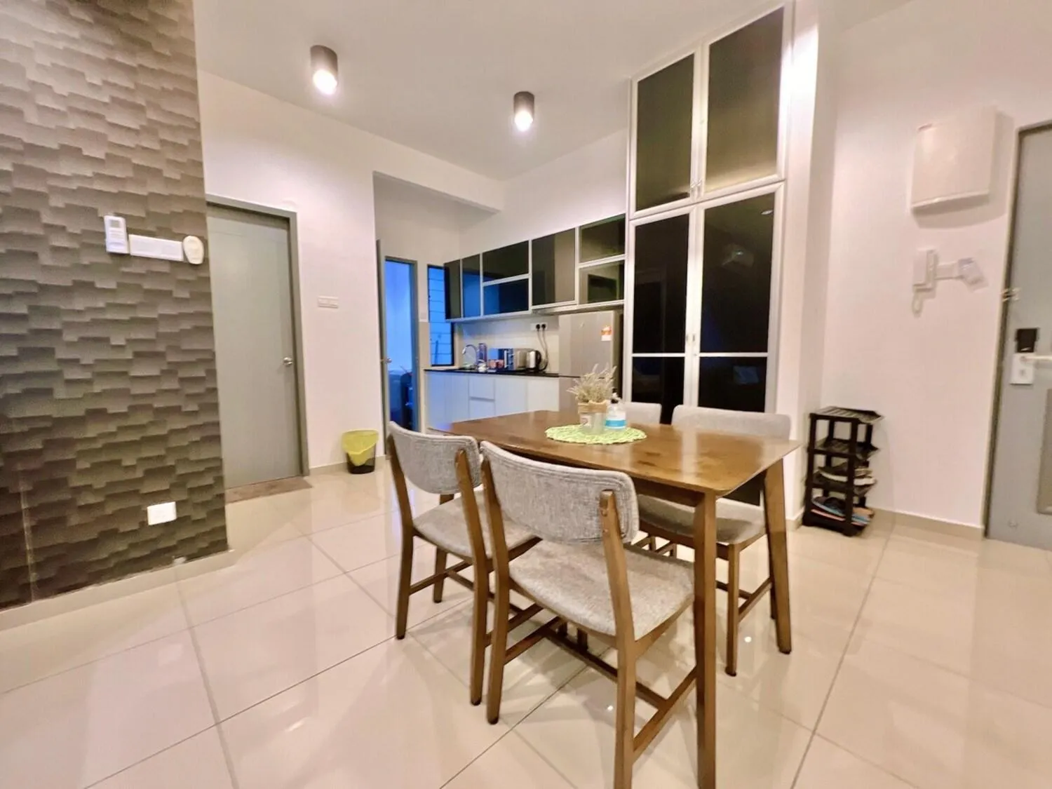 Dining area in Atlantis Residences Melaka