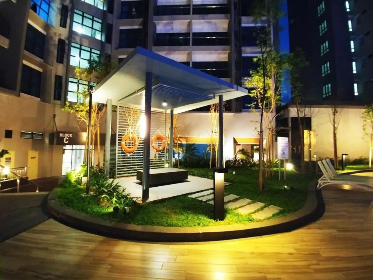 Patio in Atlantis Residences Melaka
