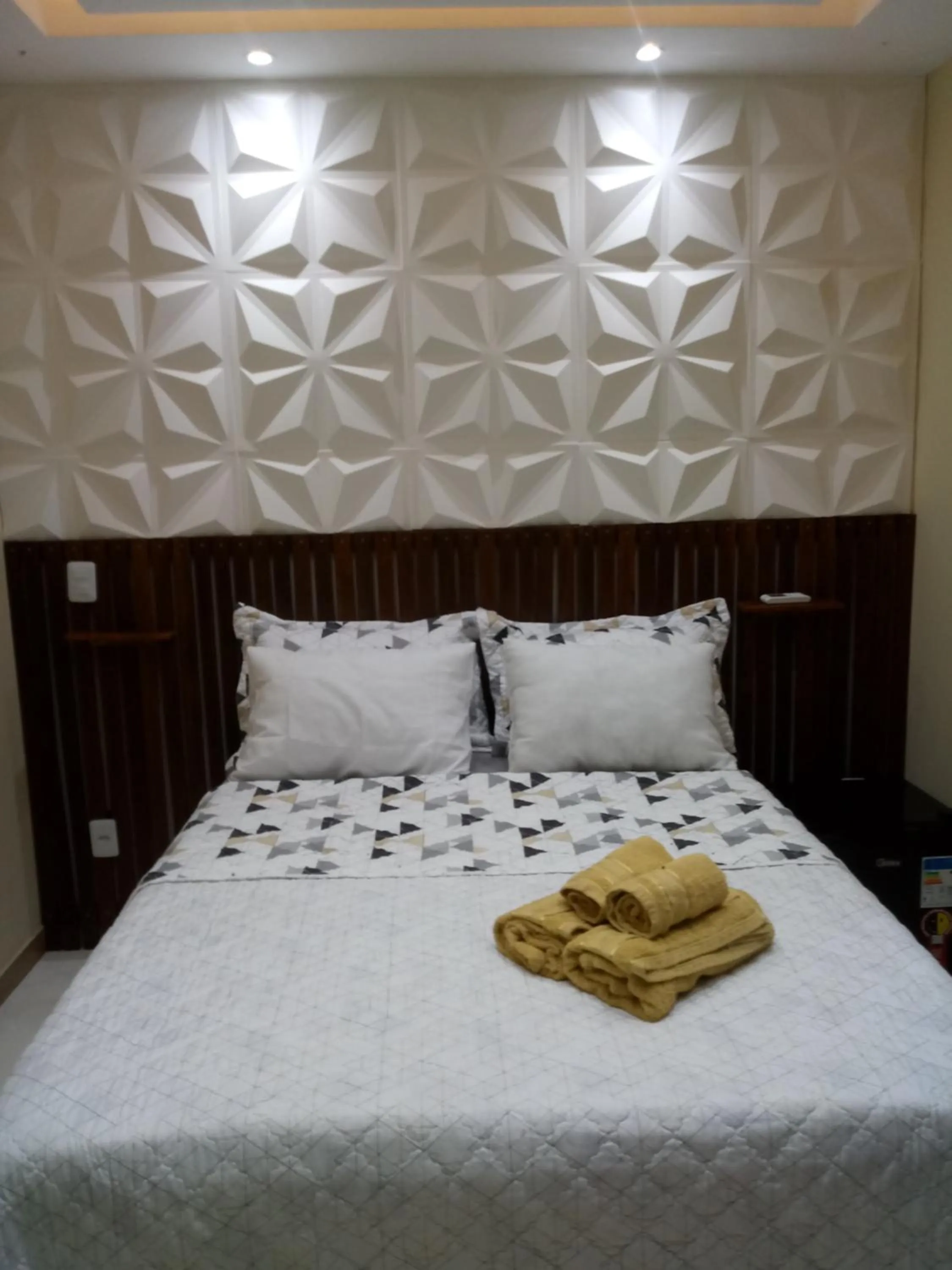 Bed in Chalés Pôr do Sol Gostoso