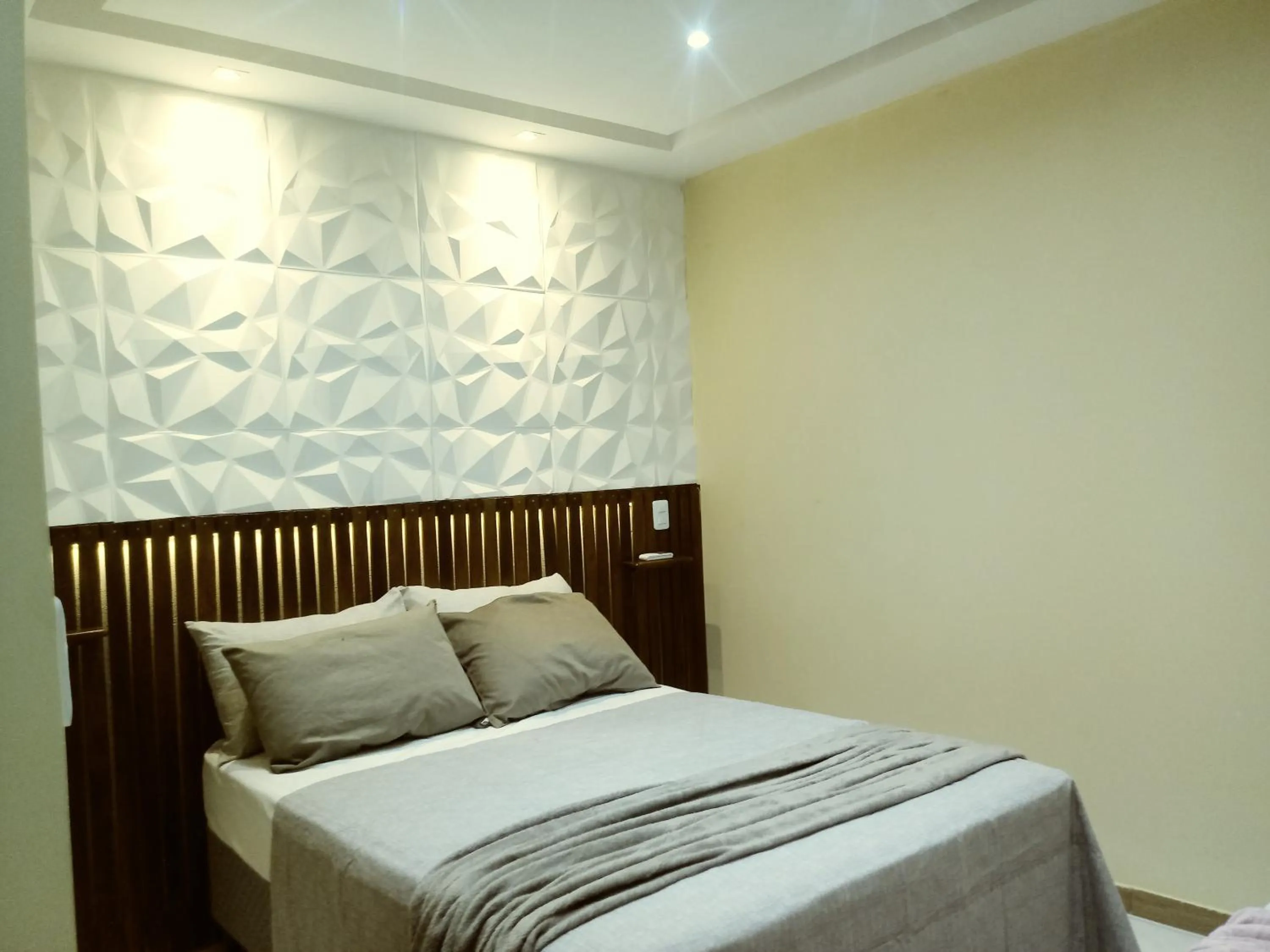 Bed in Chalés Pôr do Sol Gostoso