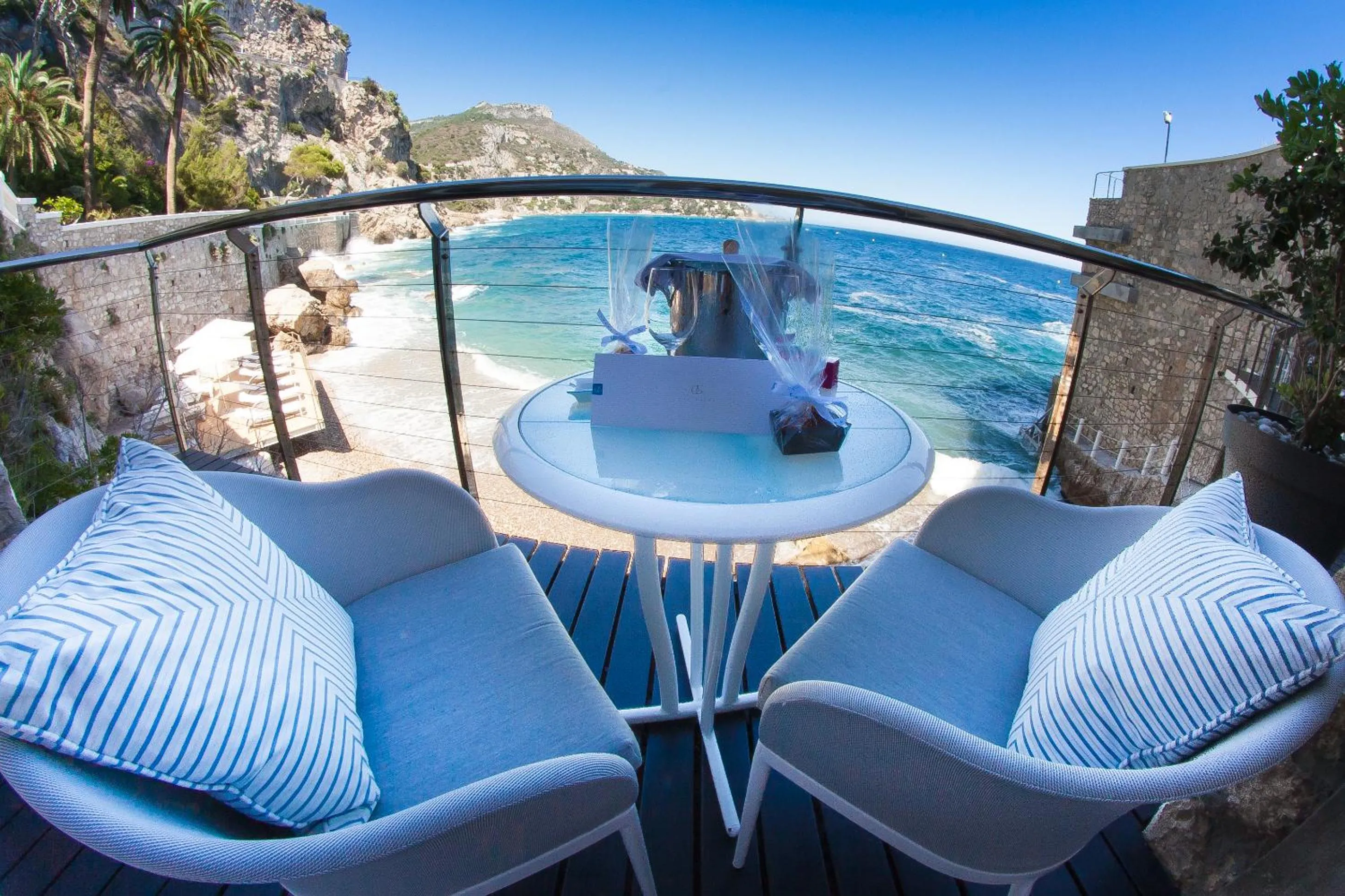 Balcony/Terrace in Hotel Cap Estel