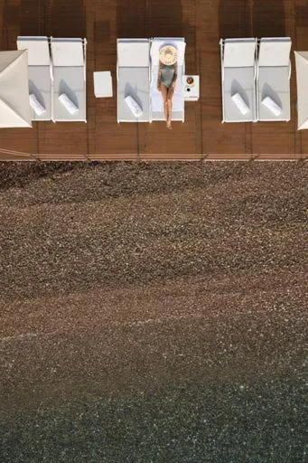 Beach in Hotel Cap Estel