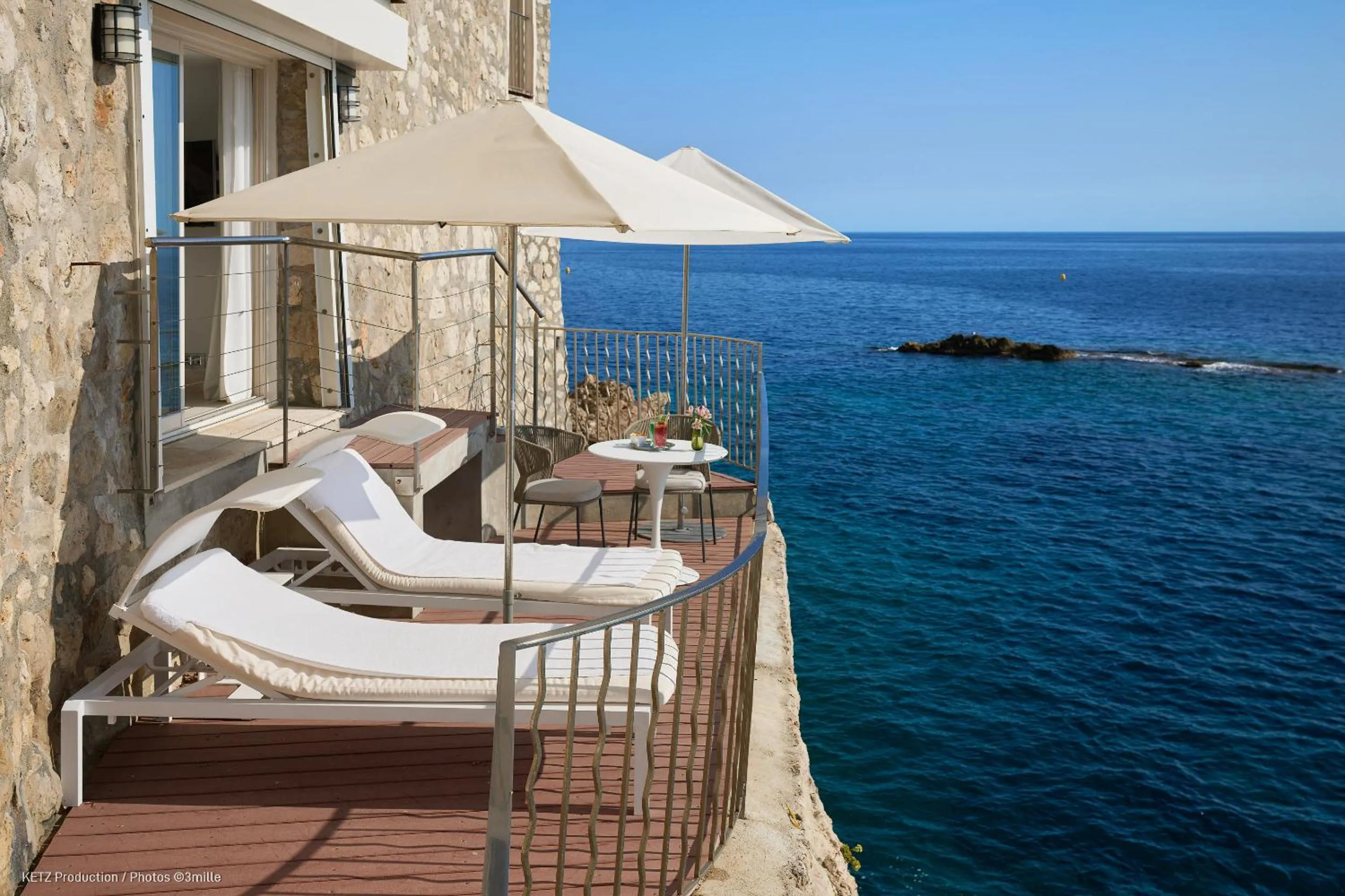 Balcony/Terrace in Hotel Cap Estel