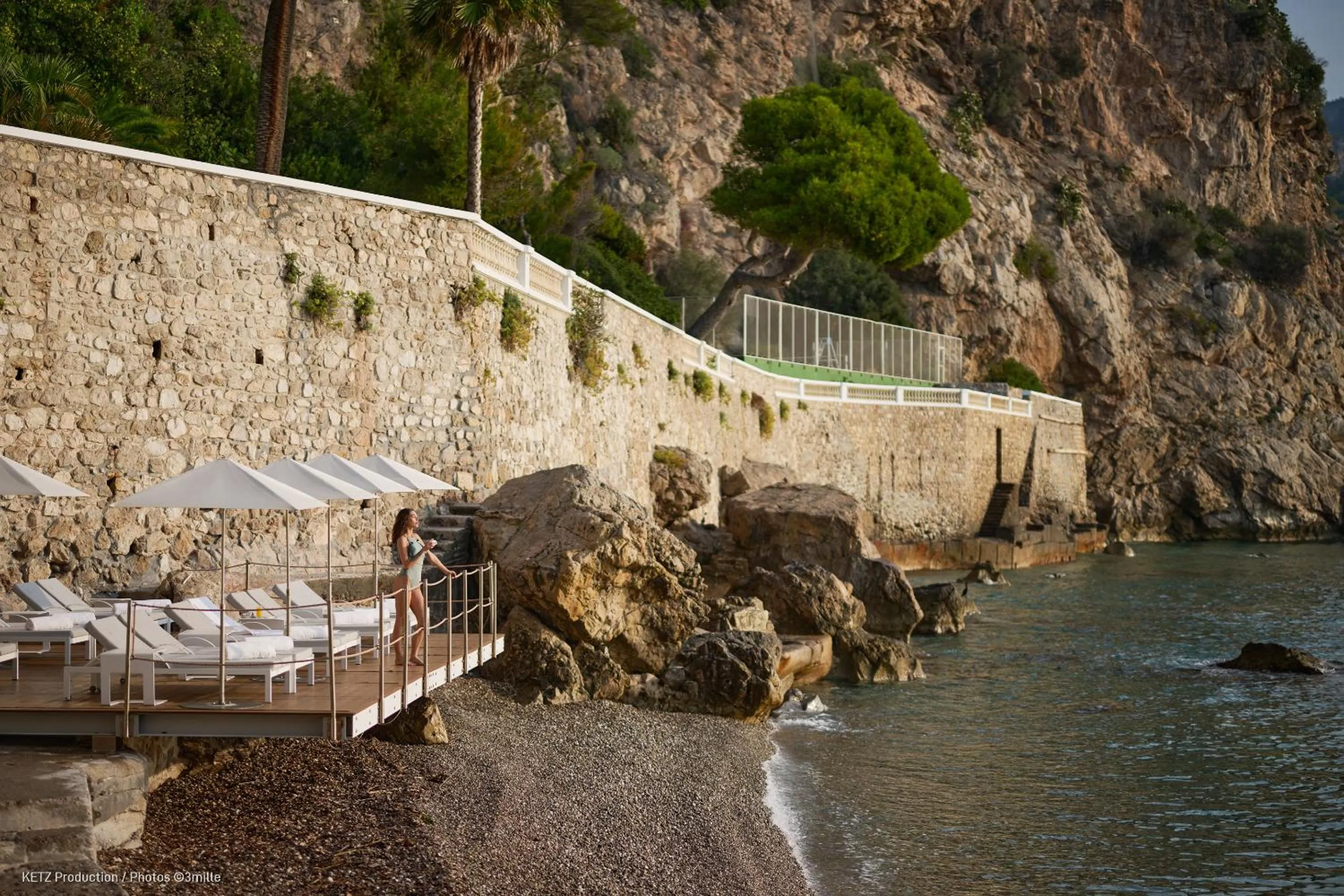 Beach in Hotel Cap Estel