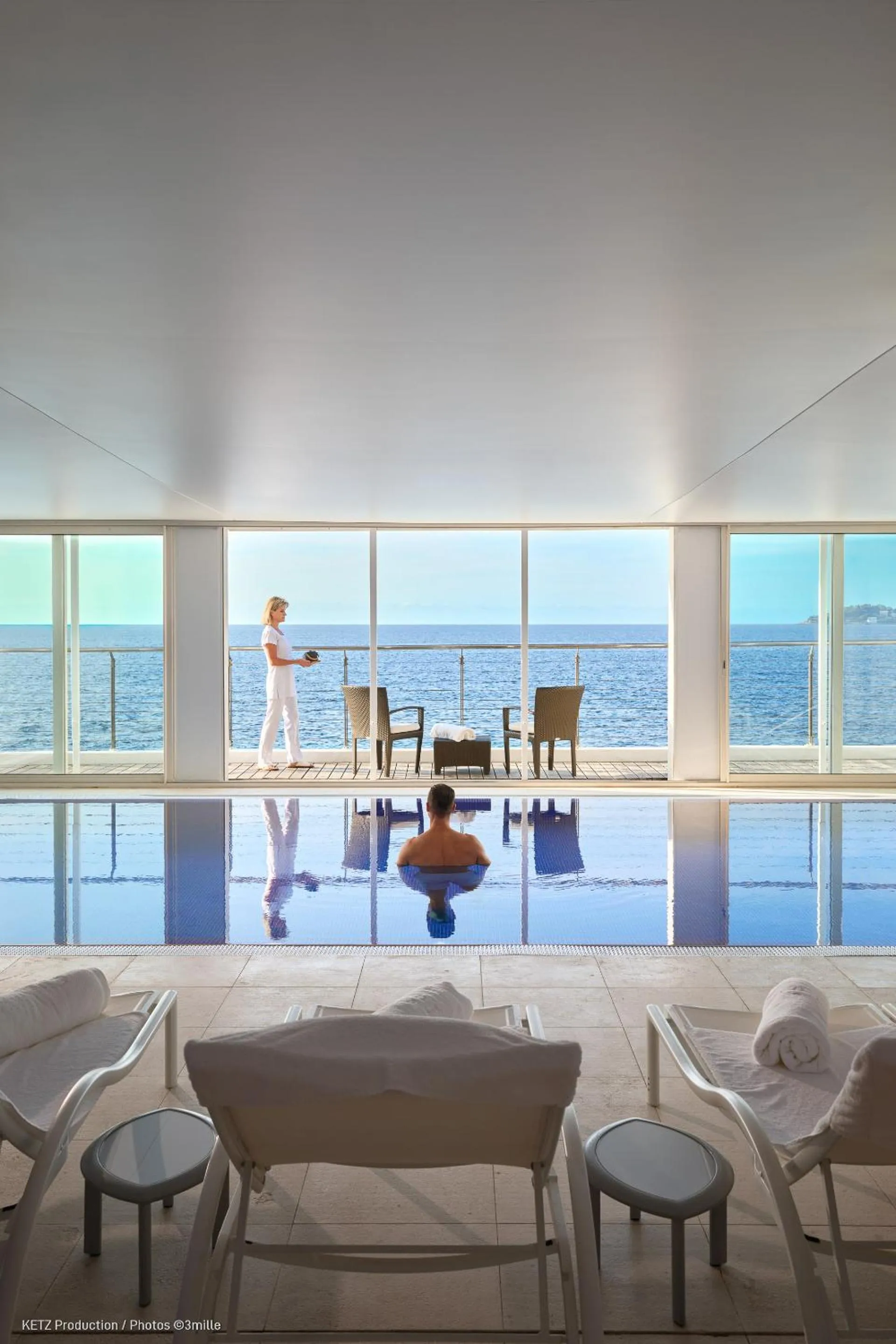 Spa and wellness centre/facilities in Hotel Cap Estel