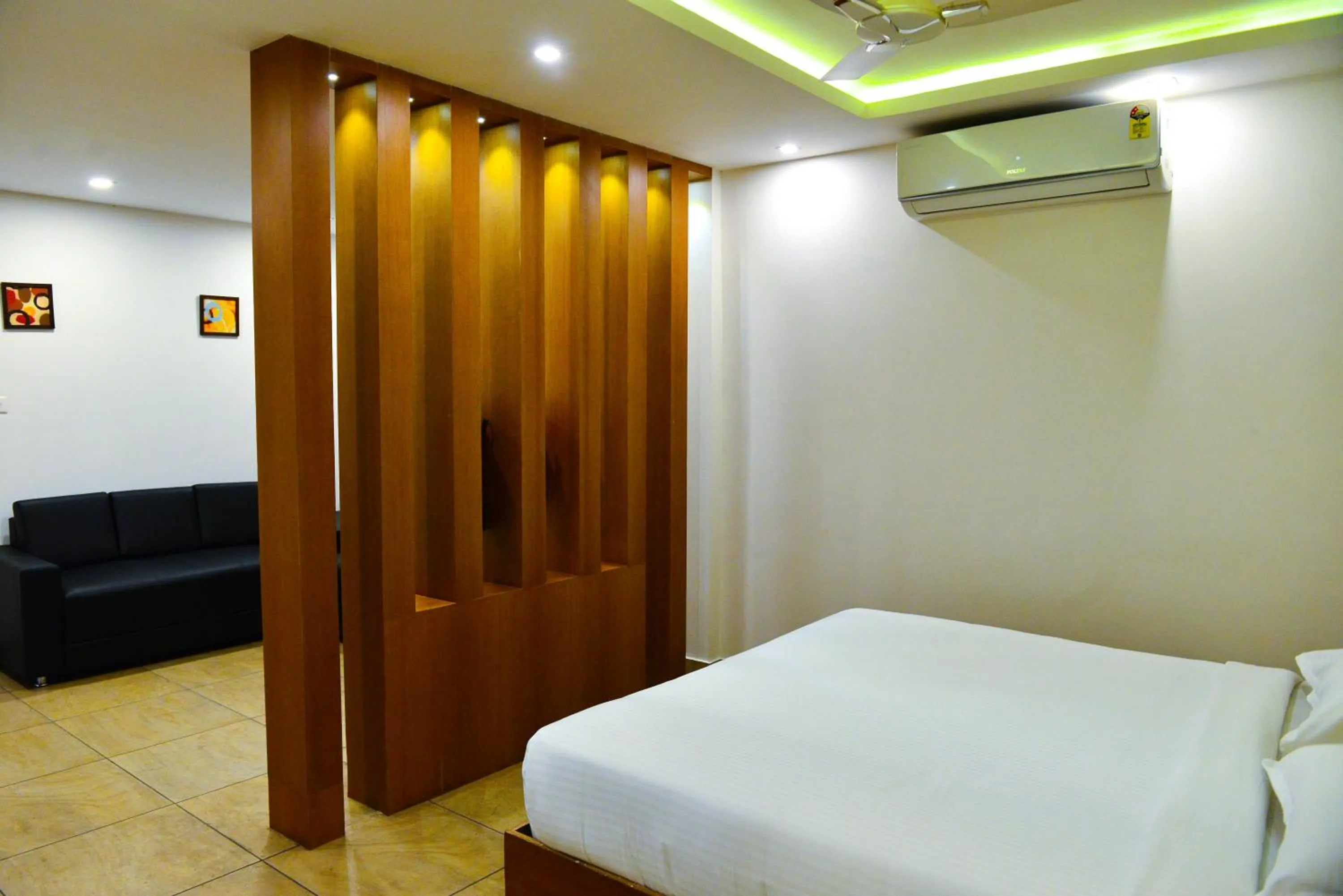 Bed in AURA RESIDENCY