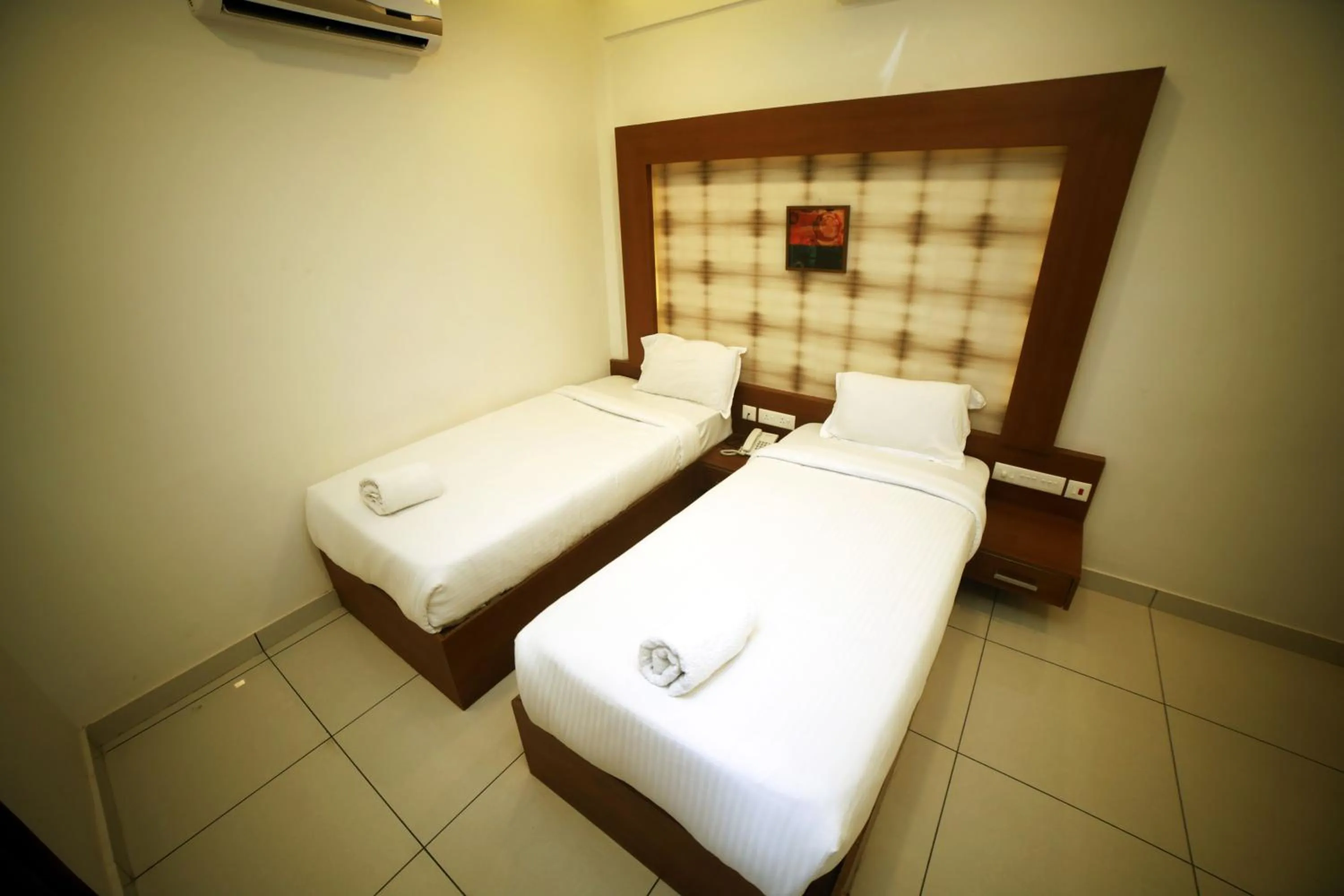 Bed in AURA RESIDENCY