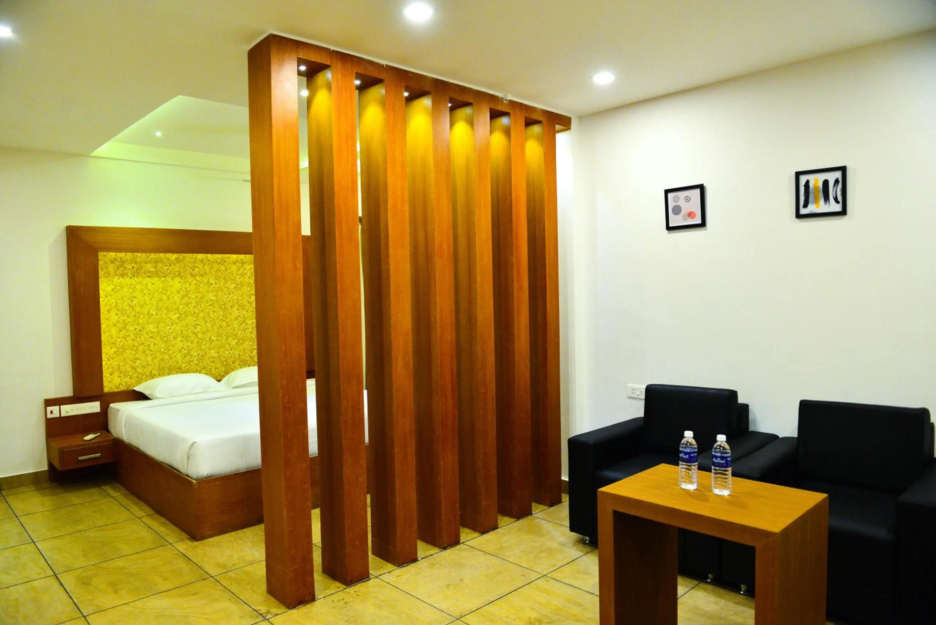 Bed in AURA RESIDENCY