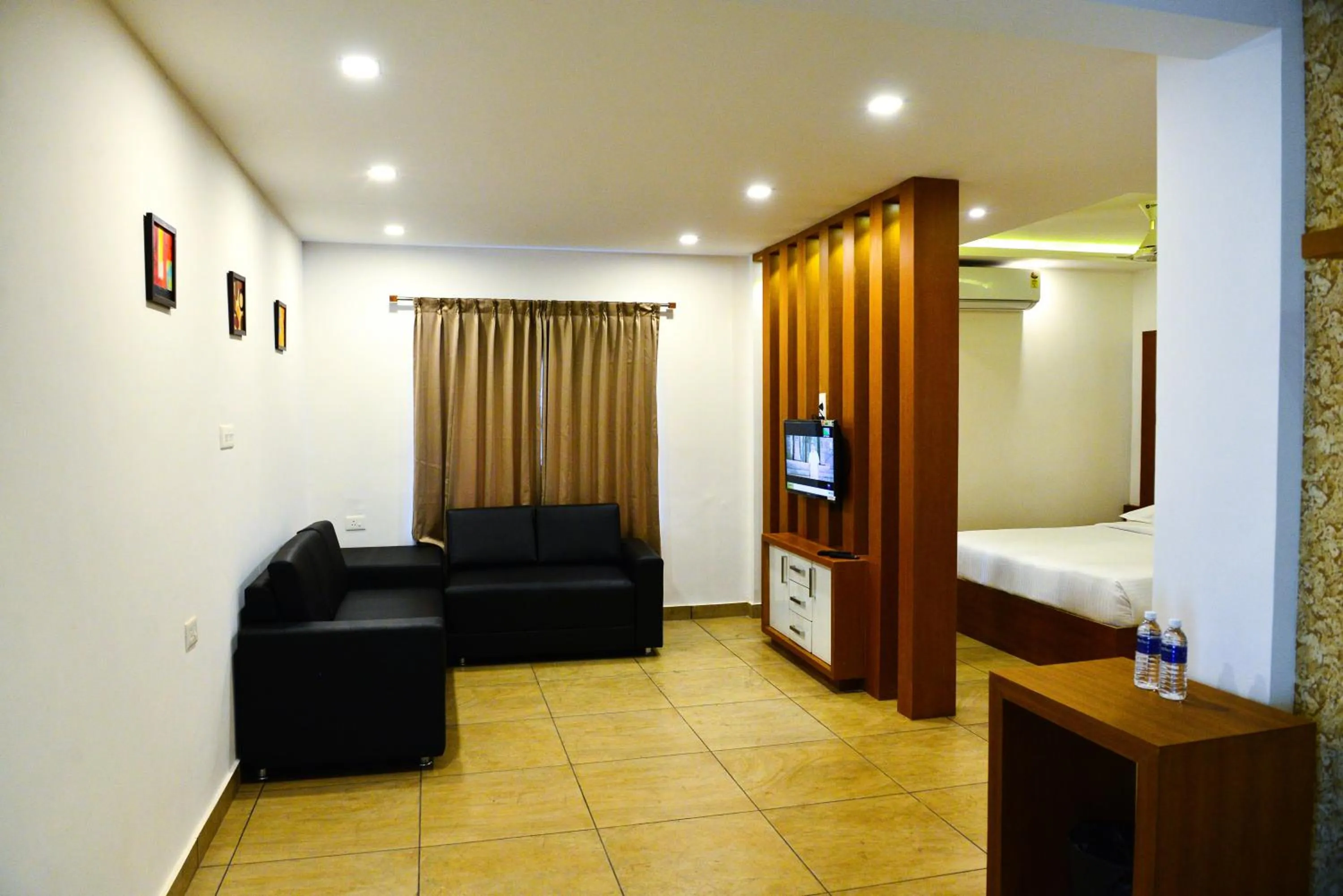 Bed in AURA RESIDENCY