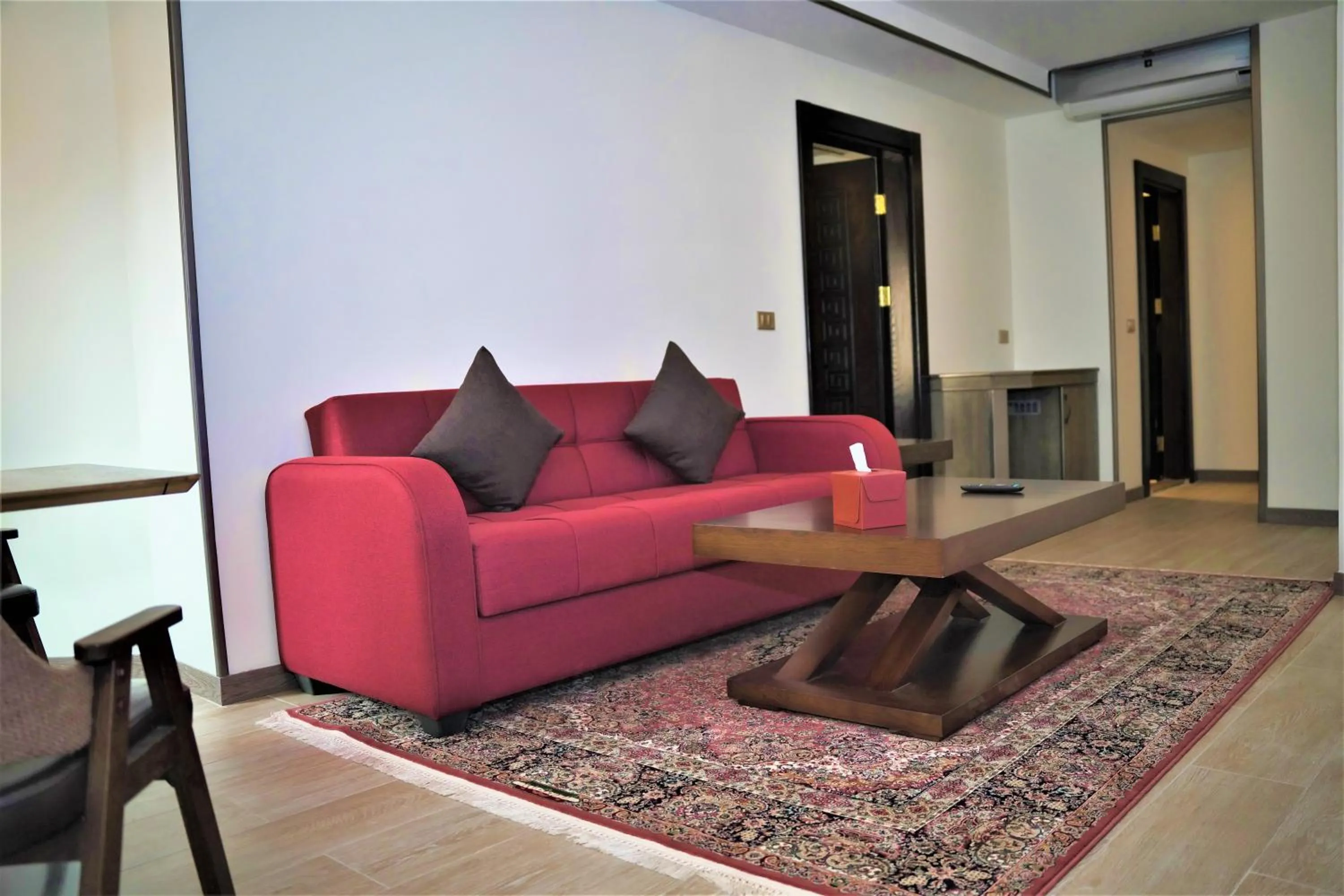 Living room in Petra Canyon Hotel