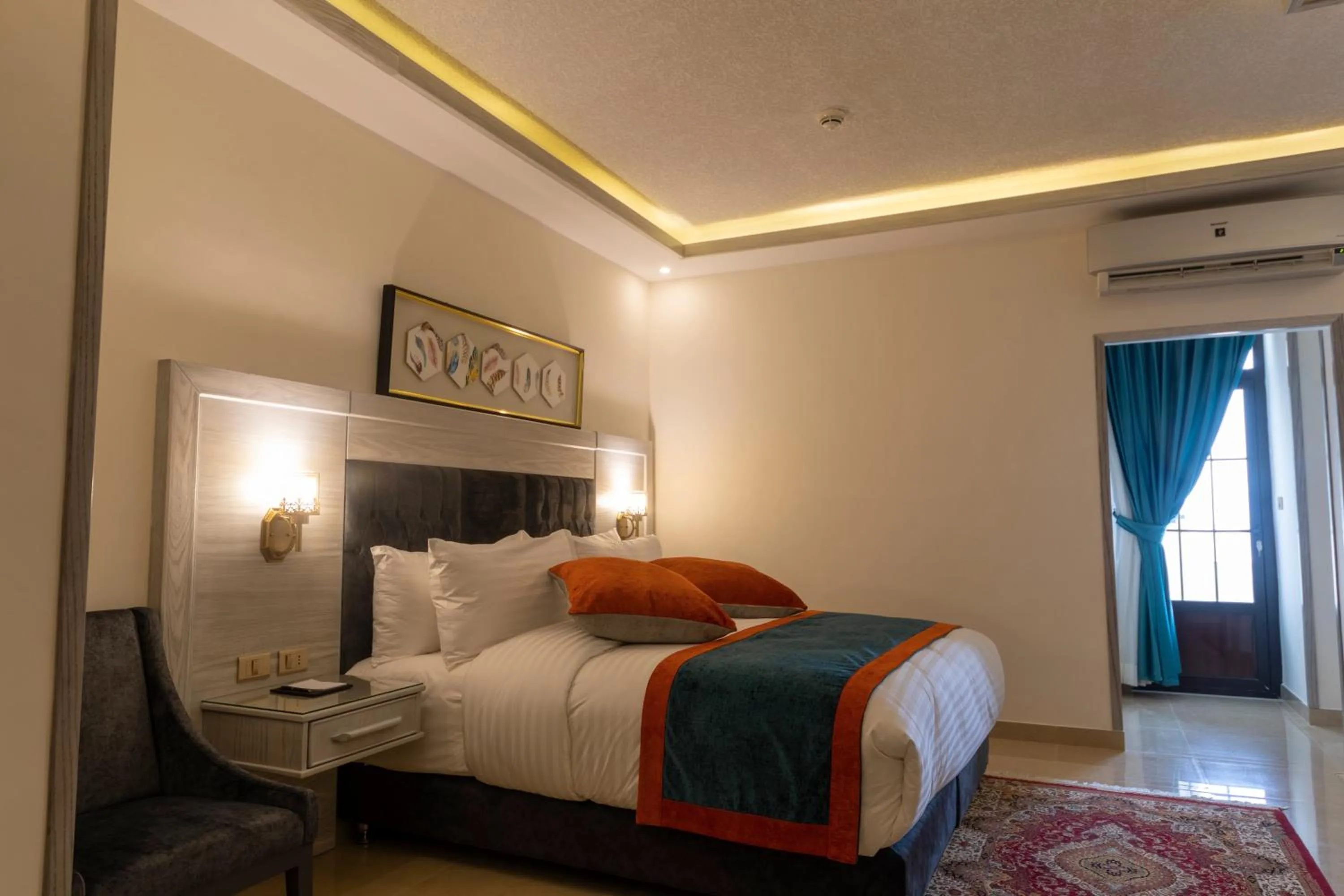 Bedroom, Bed in Petra Canyon Hotel