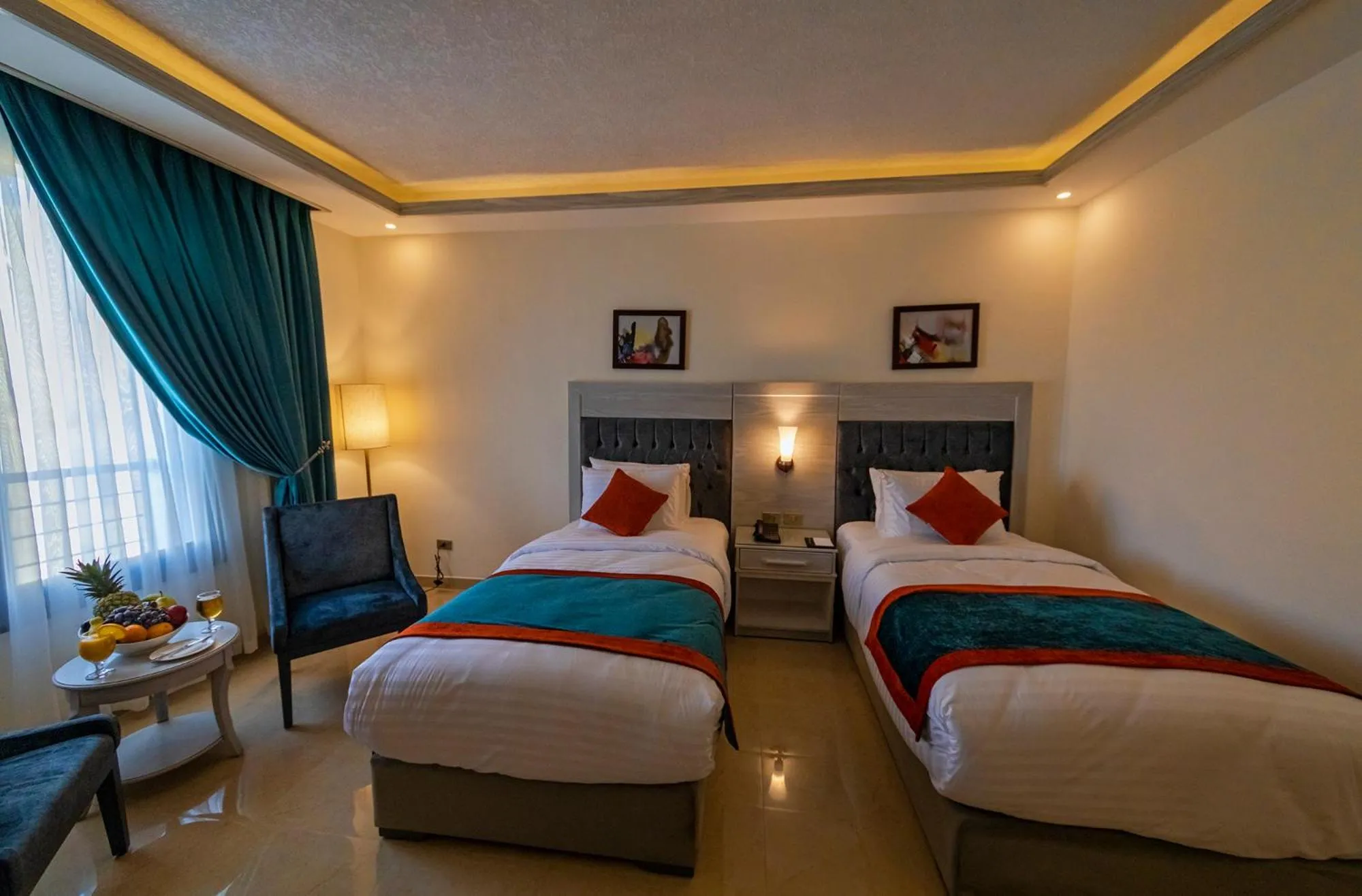 Bedroom, Bed in Petra Canyon Hotel