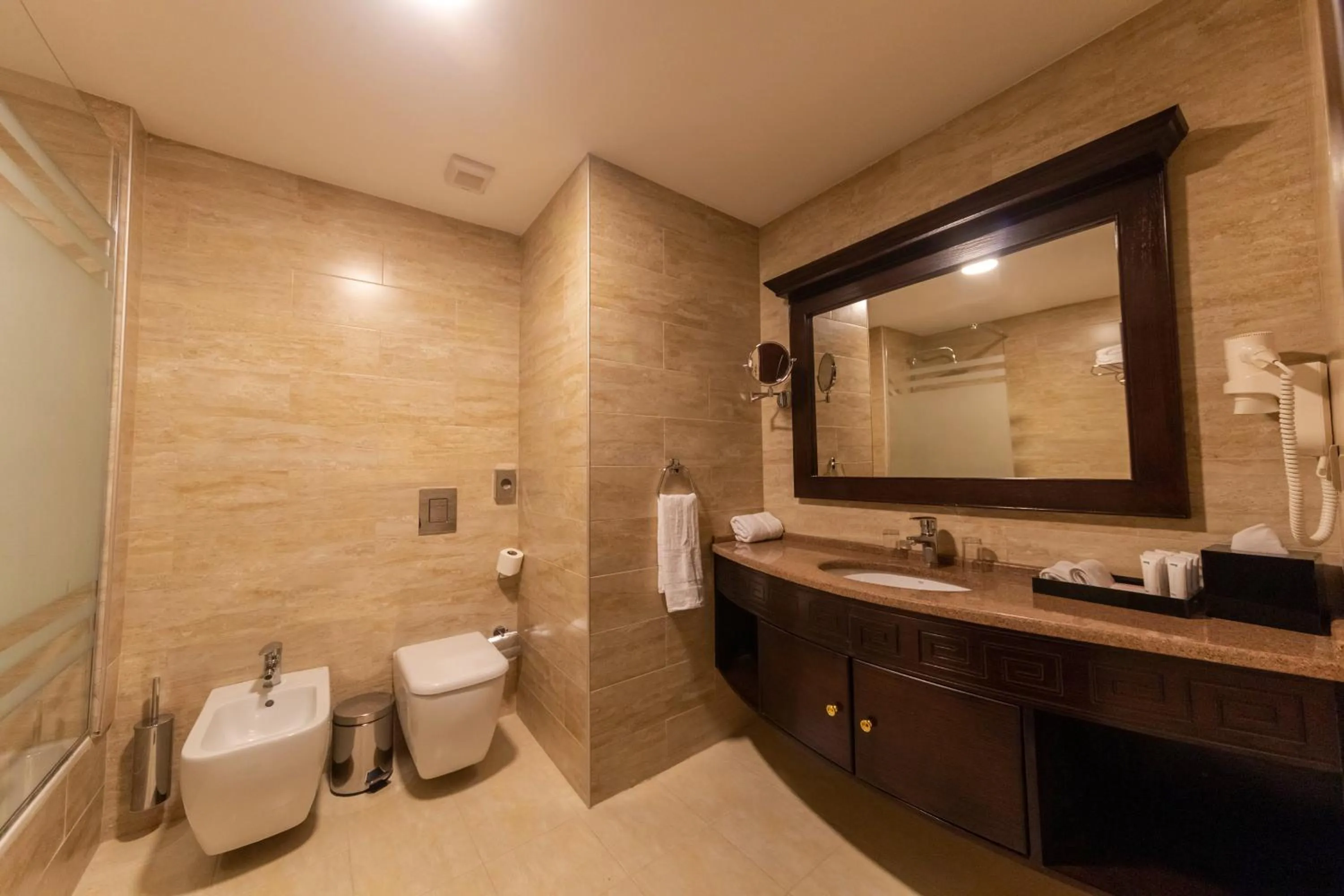 Bathroom in Petra Canyon Hotel