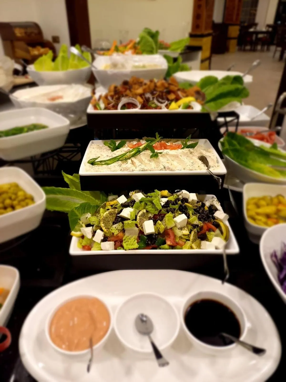 Food in Petra Canyon Hotel