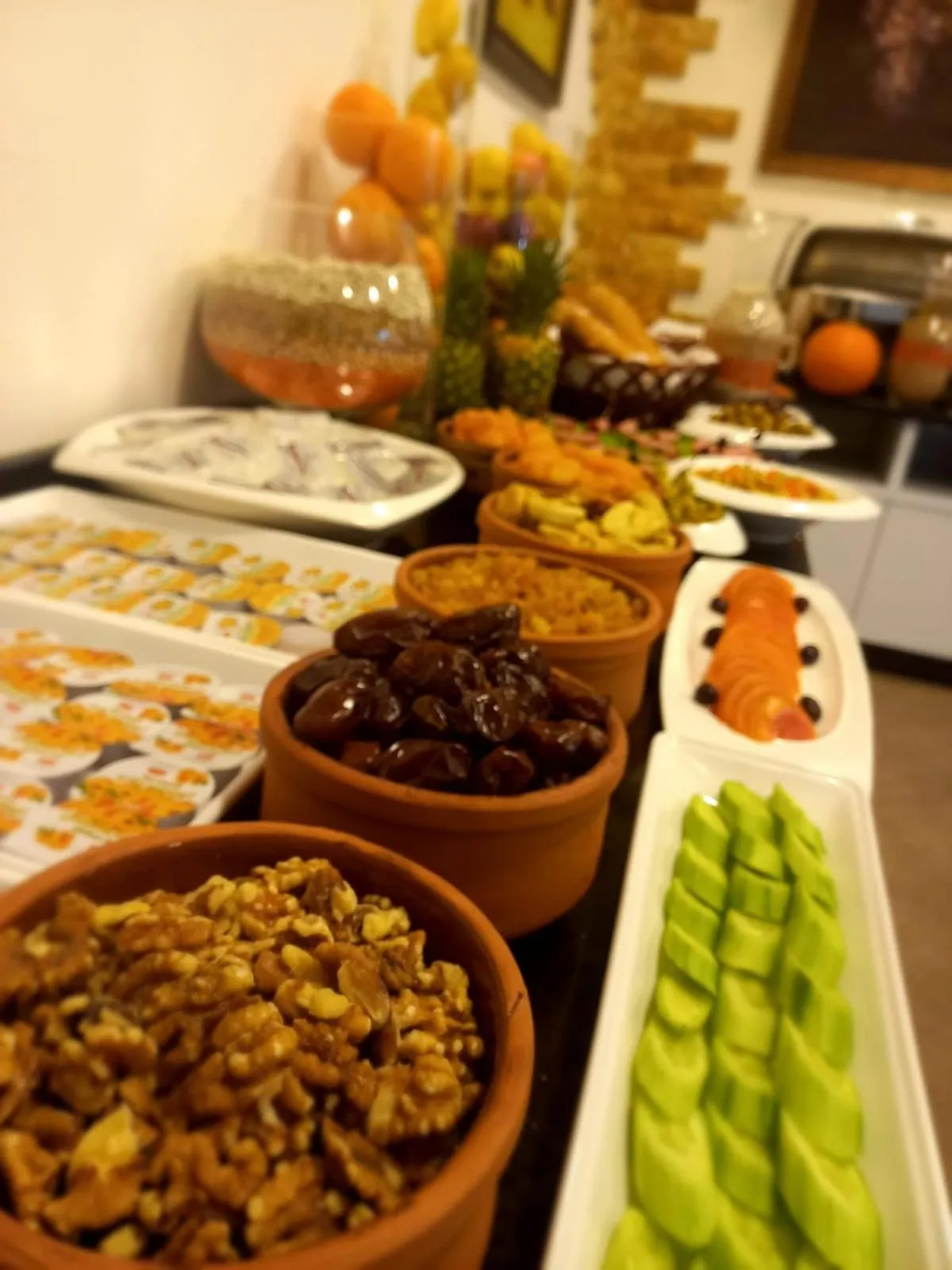 Breakfast in Petra Canyon Hotel