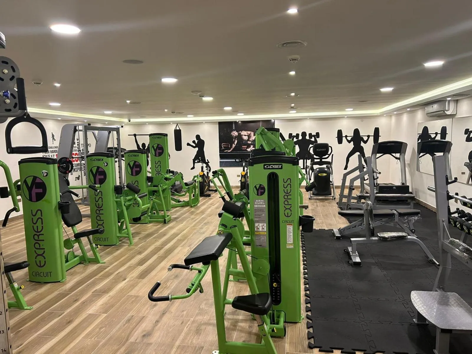 Fitness centre/facilities in Petra Canyon Hotel