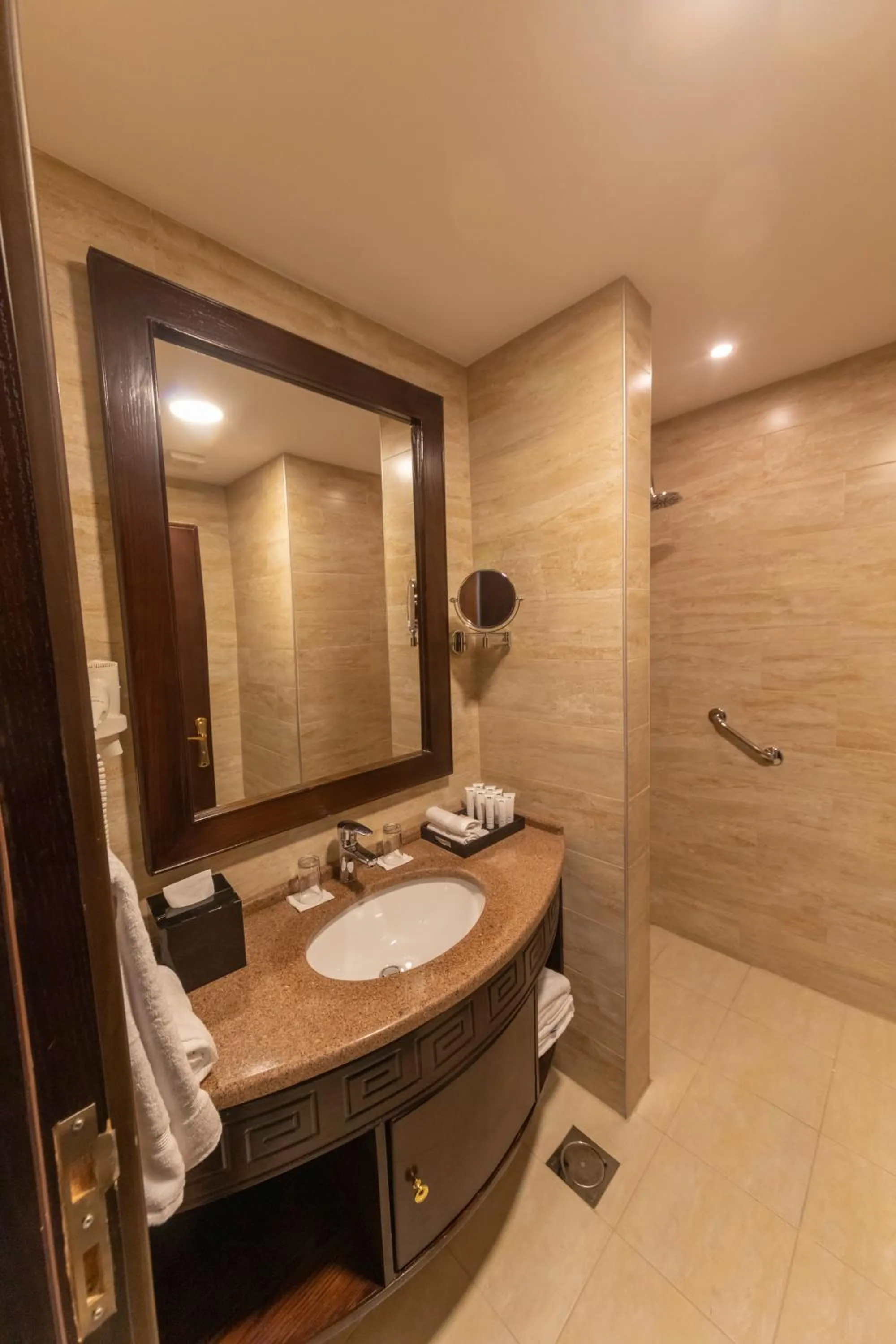 Bathroom in Petra Canyon Hotel